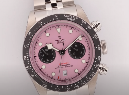Tudor Black Bay Chrono Pink Inter Miami, Referenz 79360N-0019