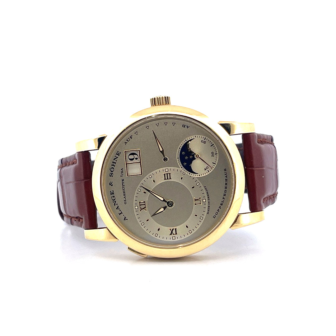 Lange 1 / Gelbgold / sehr guter Zustand / Service 22 (2005)