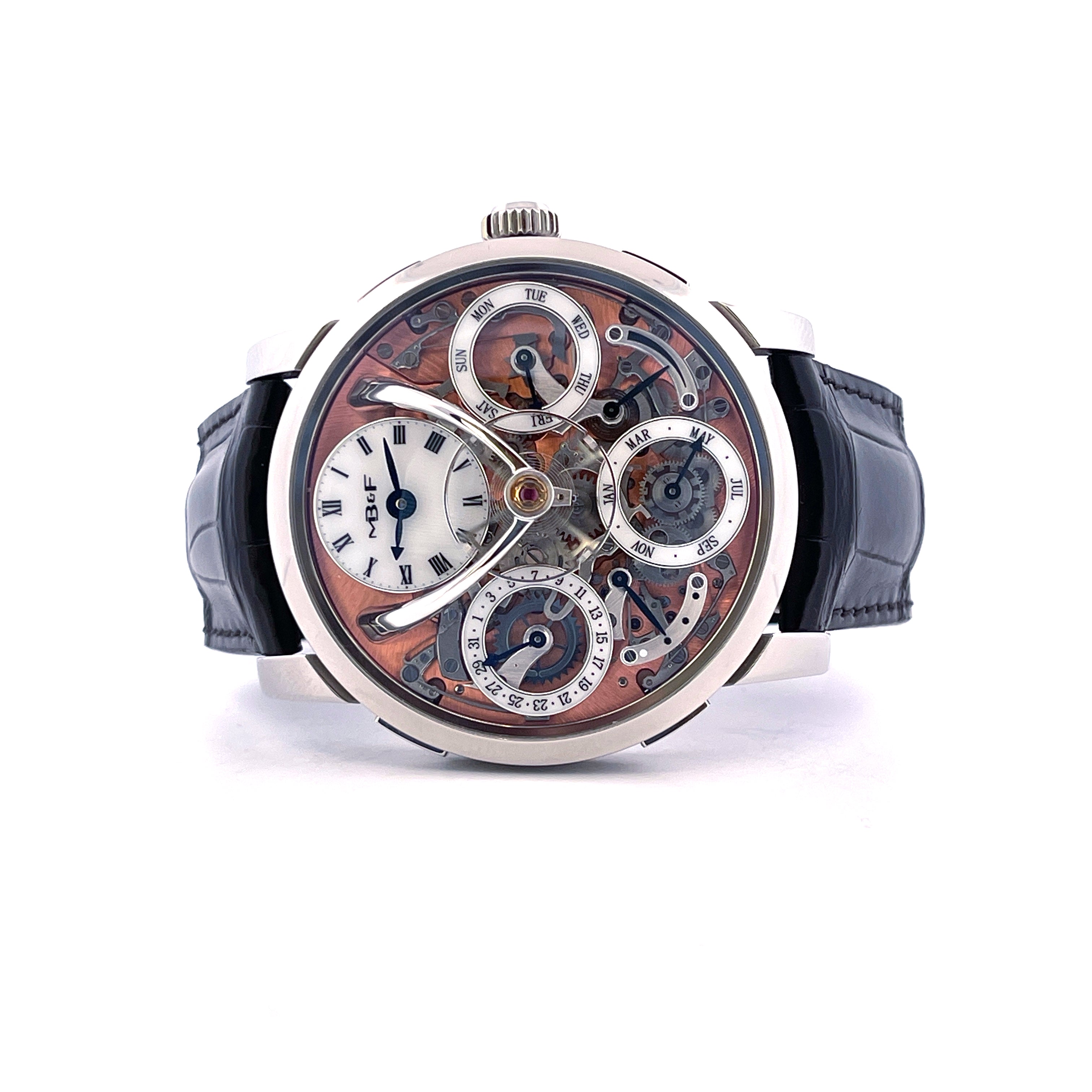 Legacy Machine Perpetual Stainless Steel Salmon Dial FULL SET - Ref. LM3-0100-10-001 - LMP SS SALMON / 2024