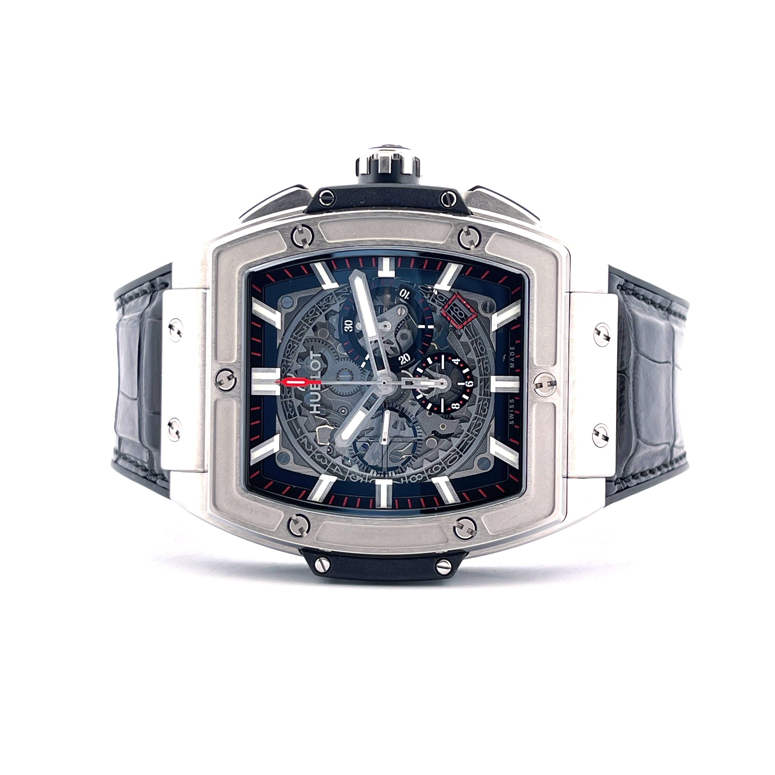 Spirit Of Big Bang 45 mm / 601.NX.0173.LR / Titan / Grey / Full Set + Invoice / Germany / 2015