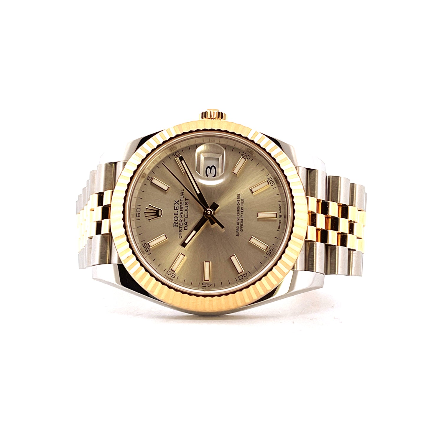 Rolex - Rolex Datejust 41 Bicolor Gold Dial - Juwelier Spliedt