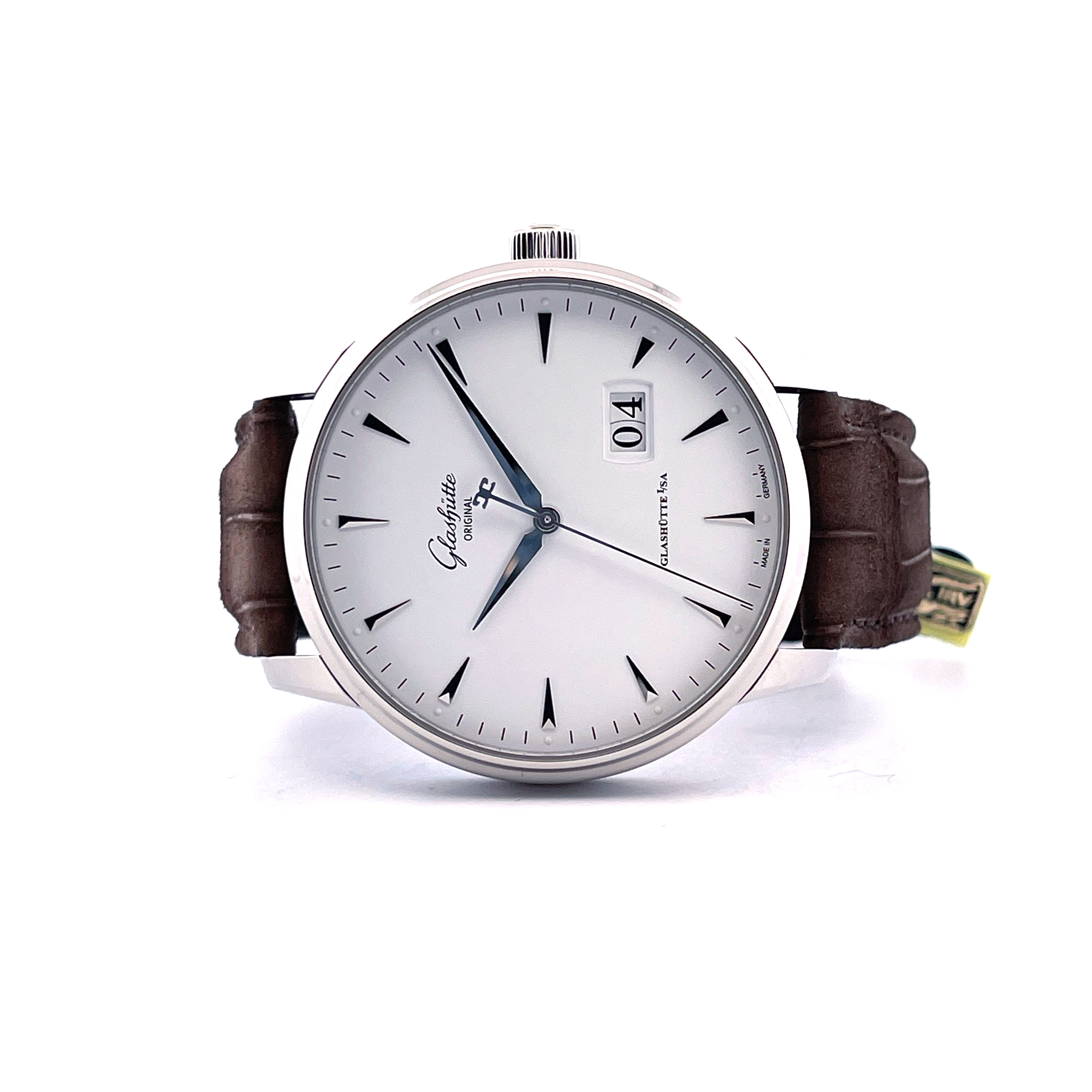 Senator Excellence Panorama Date 42mm / White Silver Dial / Premium Condition / Full Set / like new / from Germany 2026