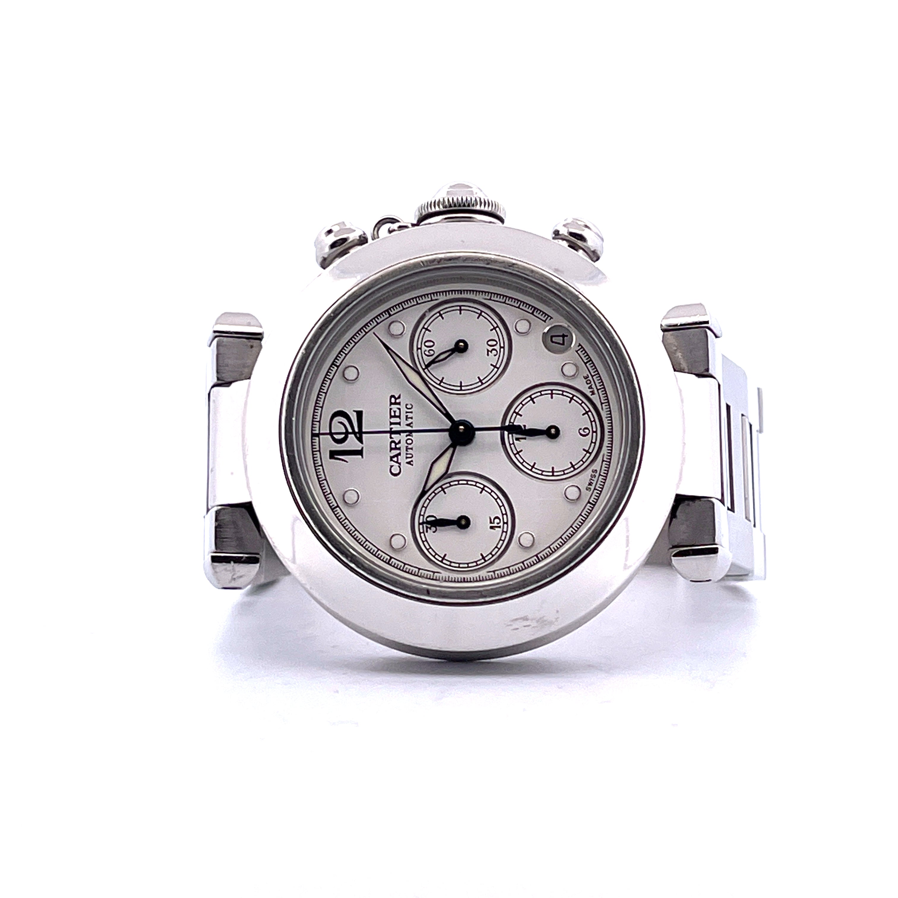 Cartier - Cartier Pasha Chronograph 36mm - Juwelier Spliedt