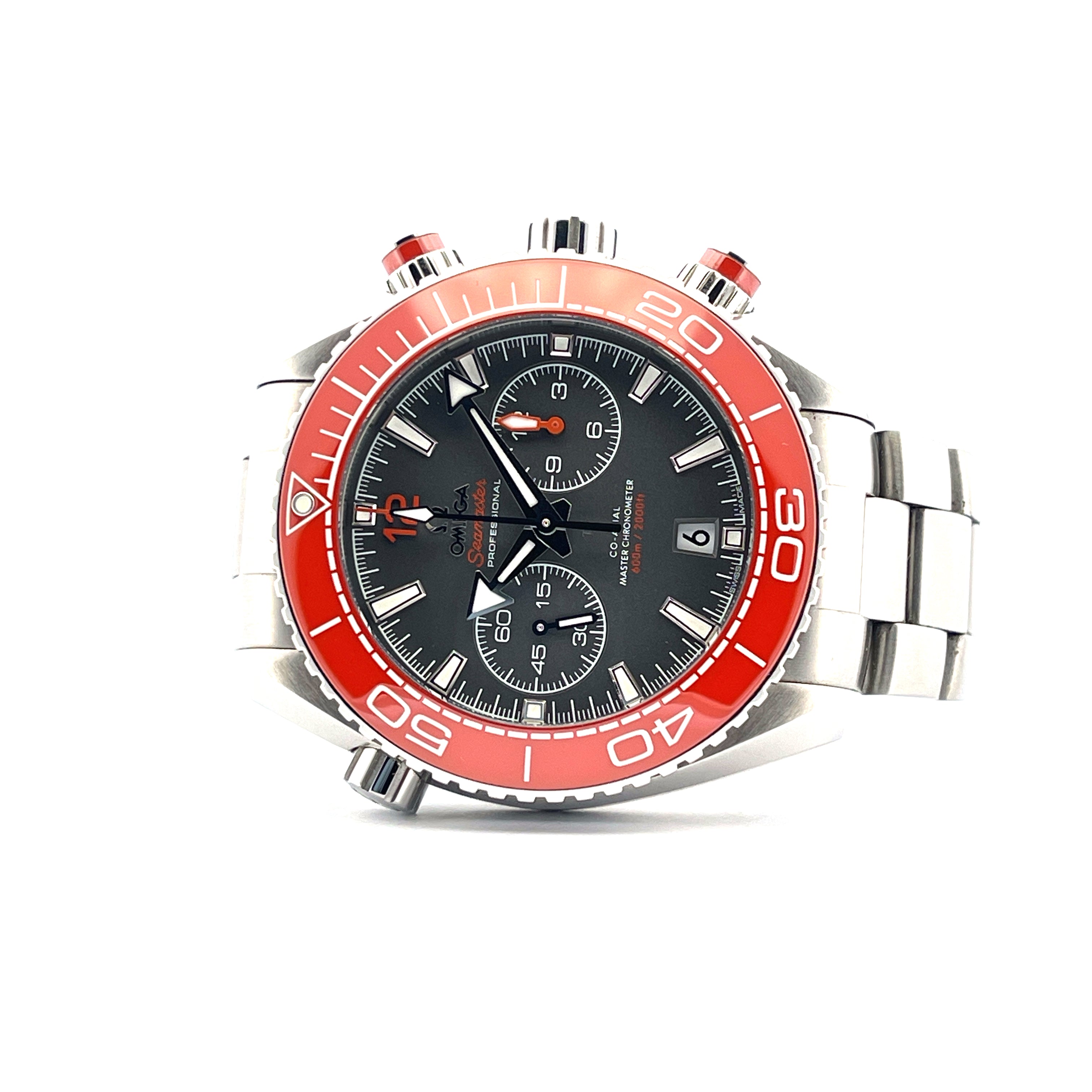 Seamaster Planet Ocean 600 Chronograph 45,5 Orange / Full Set / Premium Condt -2023-