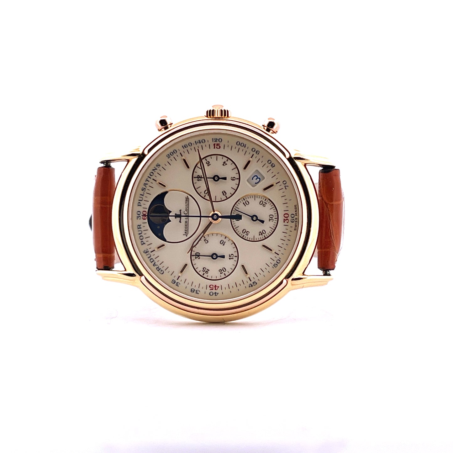 Jaeger LeCoultre - Jaeger LeCoultre Jaeger-LeCoultre Odysseus Chronograph Moonphase Yellowgold - Juwelier Spliedt