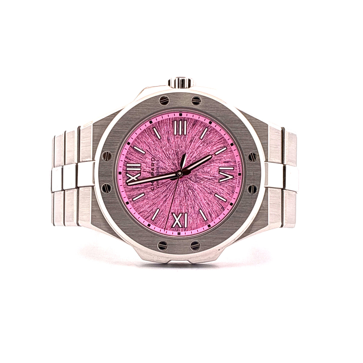 Alpine Eagle small Pink Dial 36 mm / Full Set / 2024