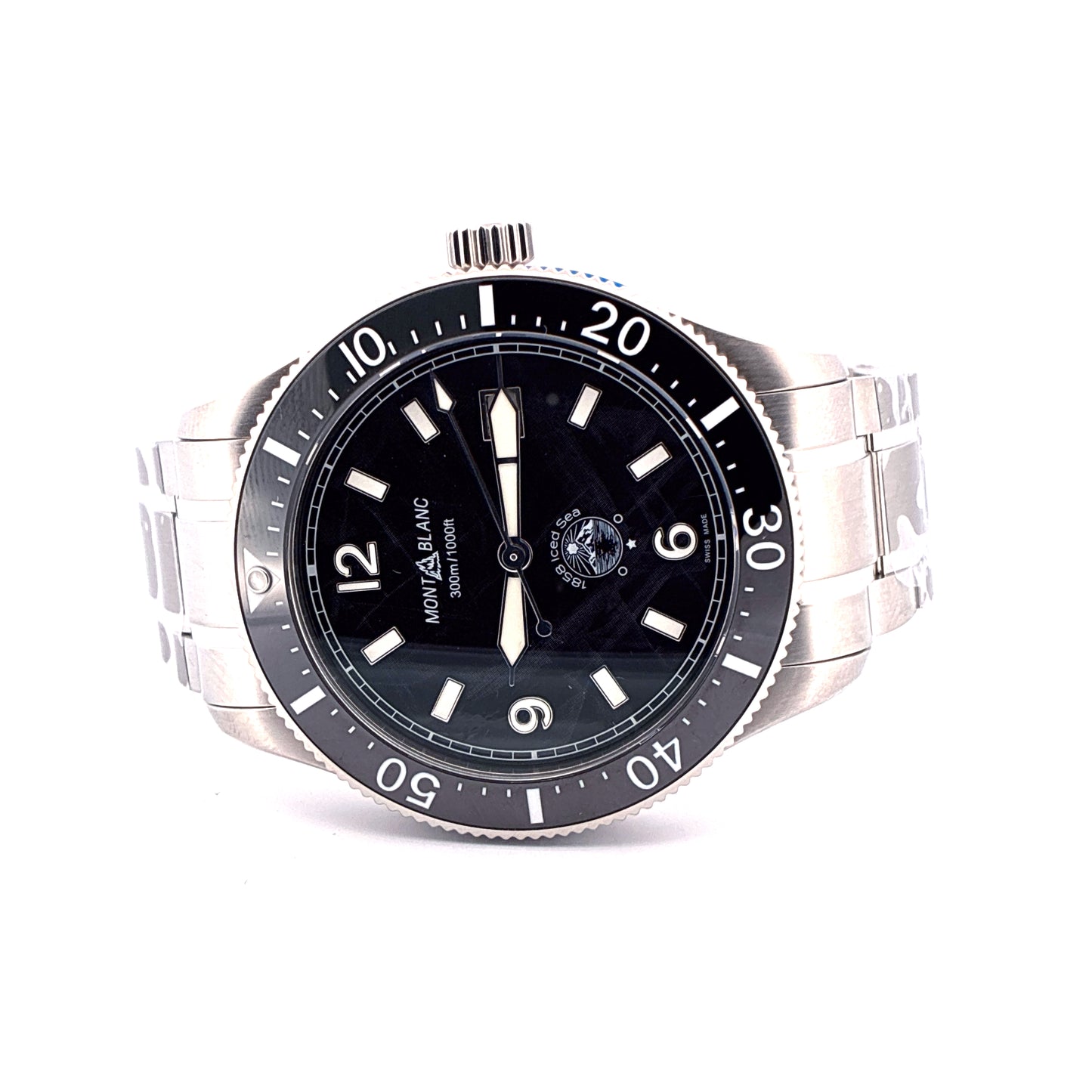 Montblanc 1858 Iced Sea Automatic Date Brand New - Unworn / Full-Set / 2025