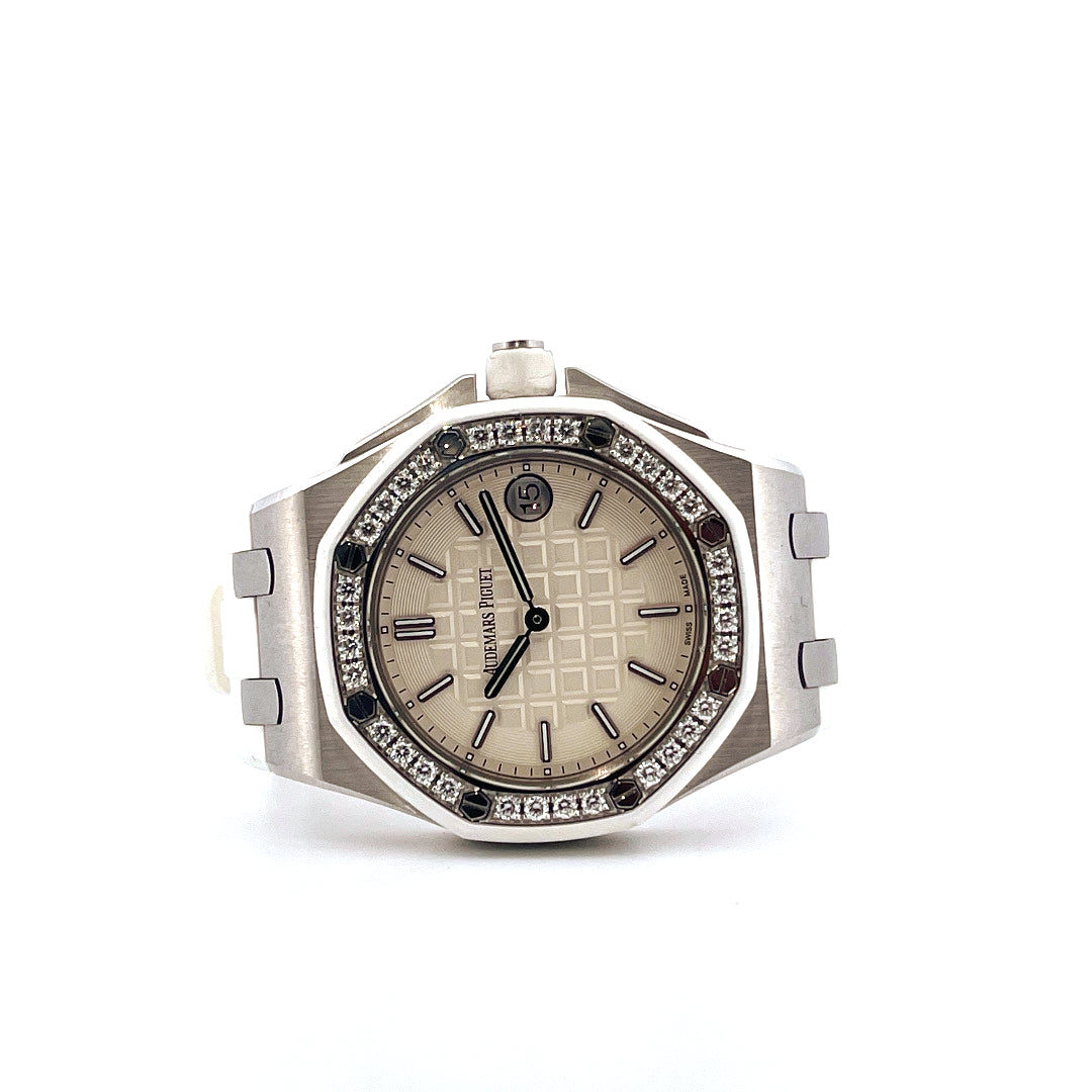 Lady Royal Oak Offshore Diamond Bezel full set / service 2026 / very good condt. / 2016