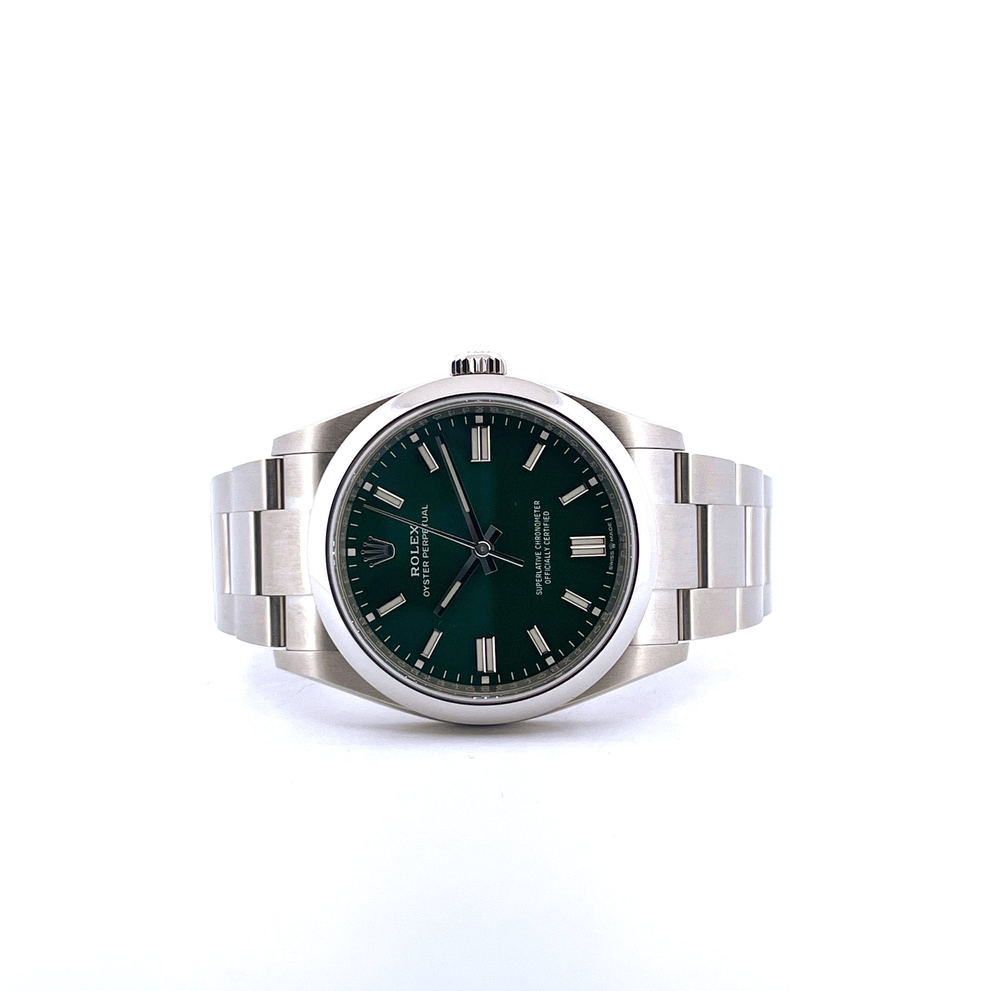 Rolex - Rolex Oyster Perpetual 36 Green - Juwelier Spliedt