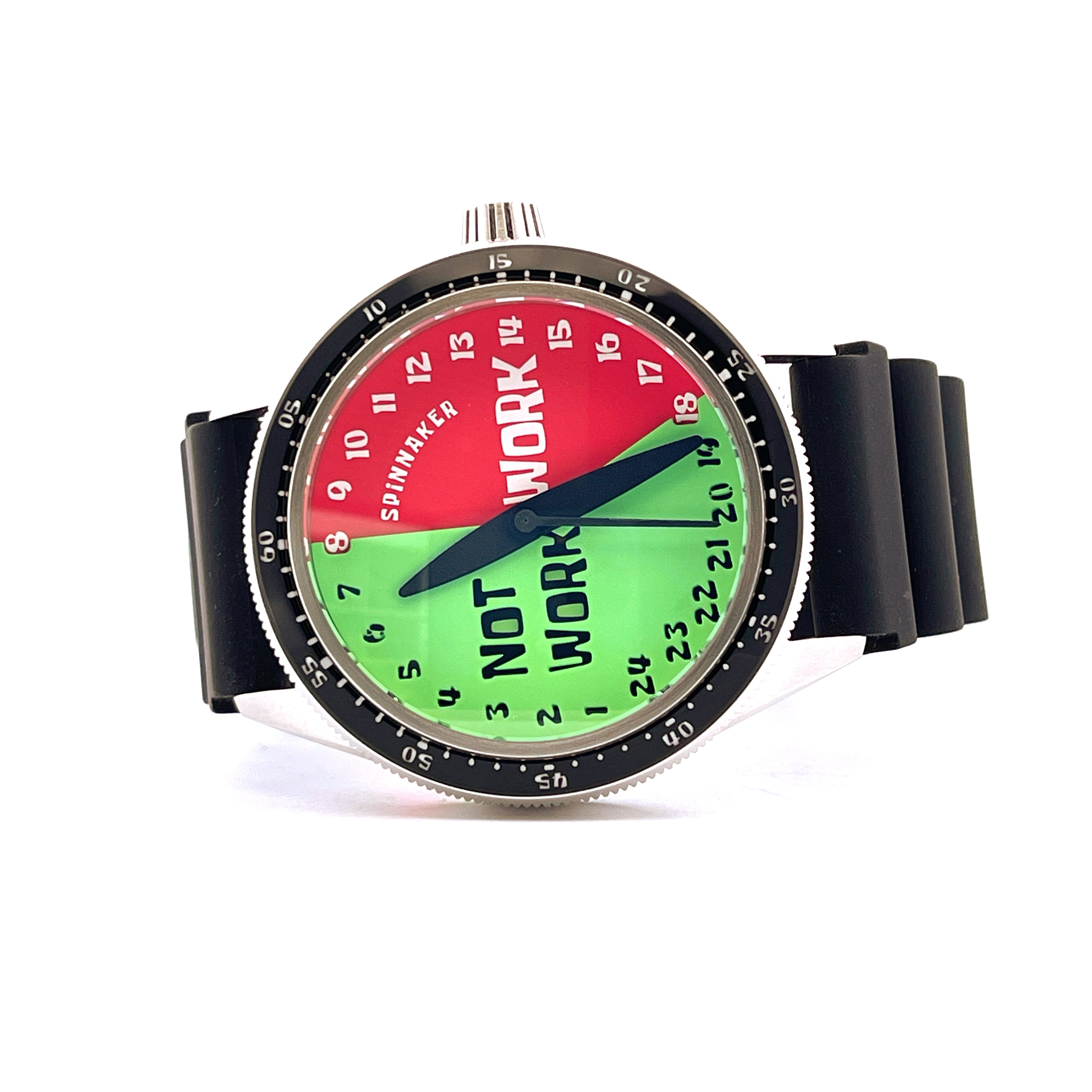 Spinnaker Cahill Automatic SpongeBob SquarePants Uhr mit rotem und grünem Zifferblatt