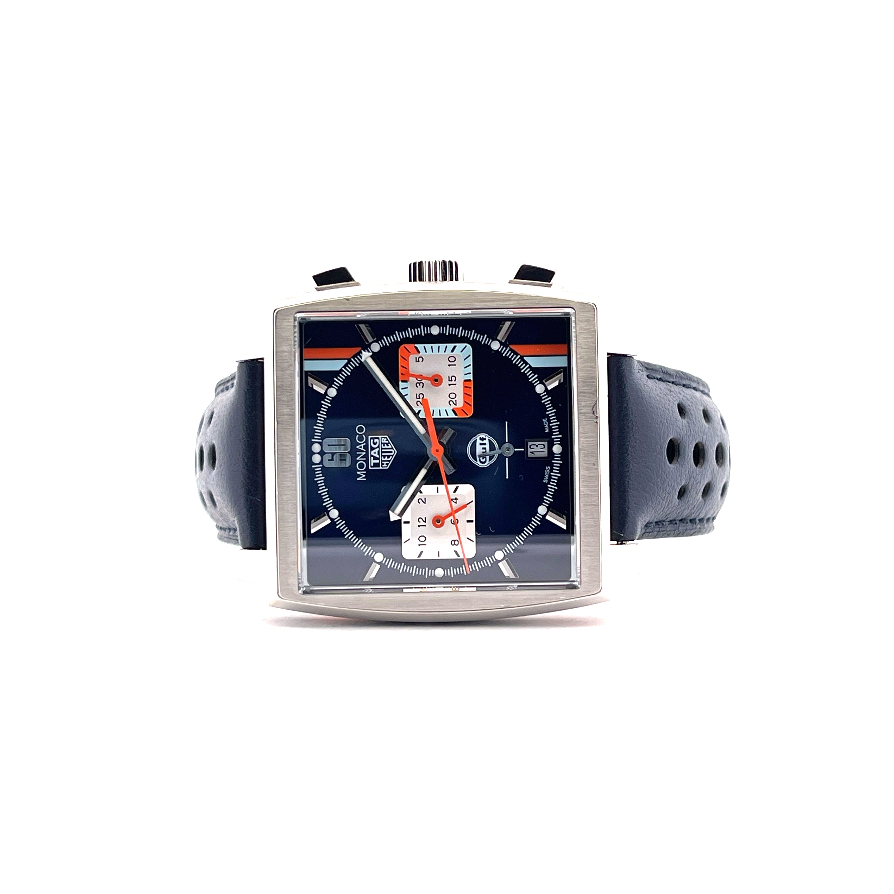 TAG Heuer Monaco Gulf (Full Set) / Service 2025 / sehr guter Zustand / -2023-