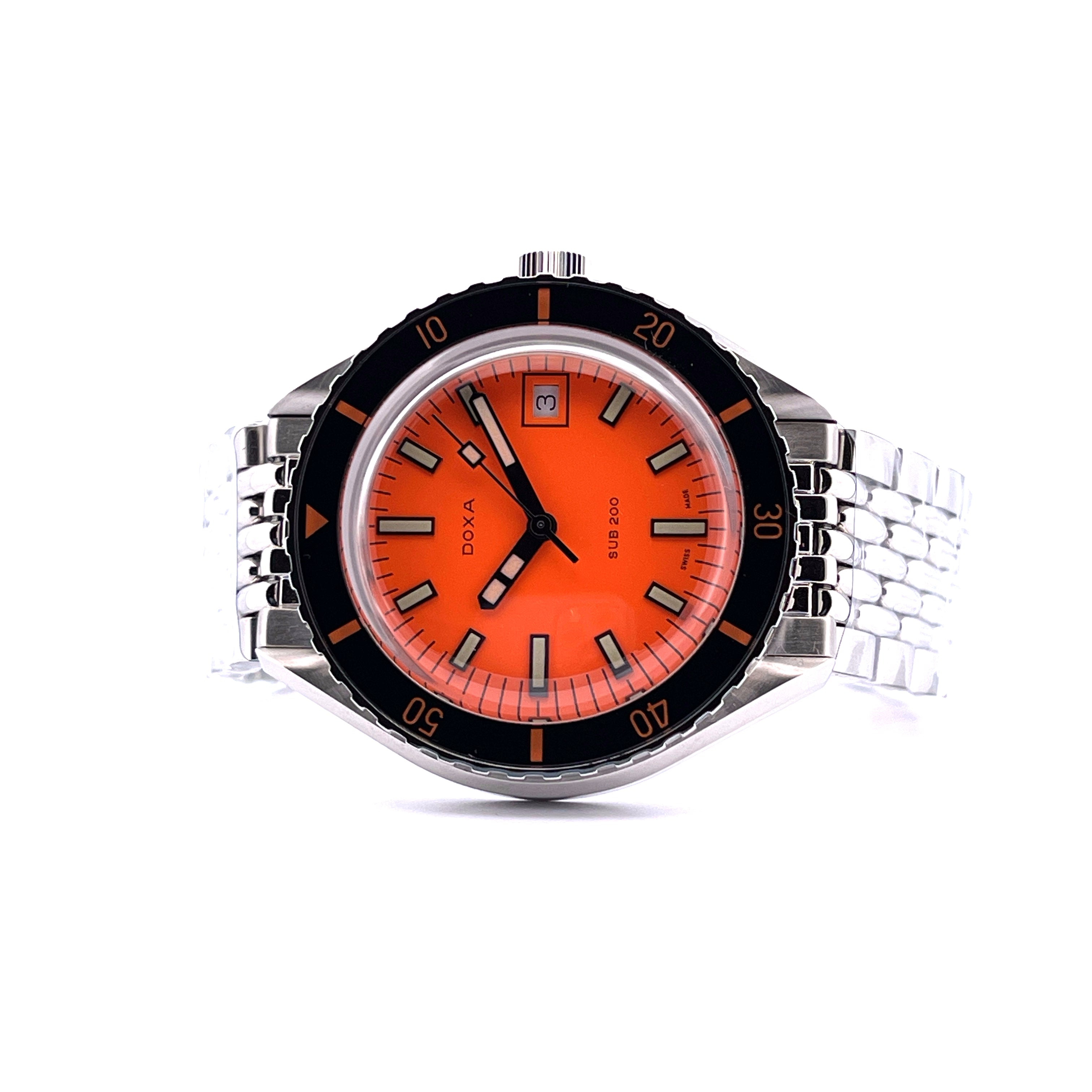 Doxa - Doxa Sub 200 Professional Orange - Juwelier Spliedt