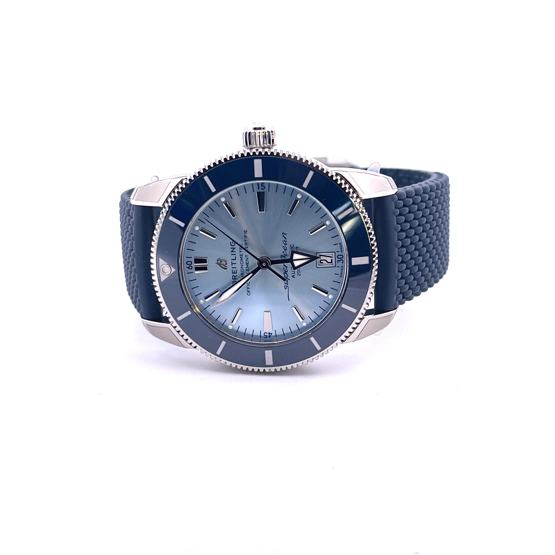 Breitling - Superocean Héritage II 42 - SYLT EDITION Ice Blue LIMITED EDITION 200 - Juwelier Spliedt