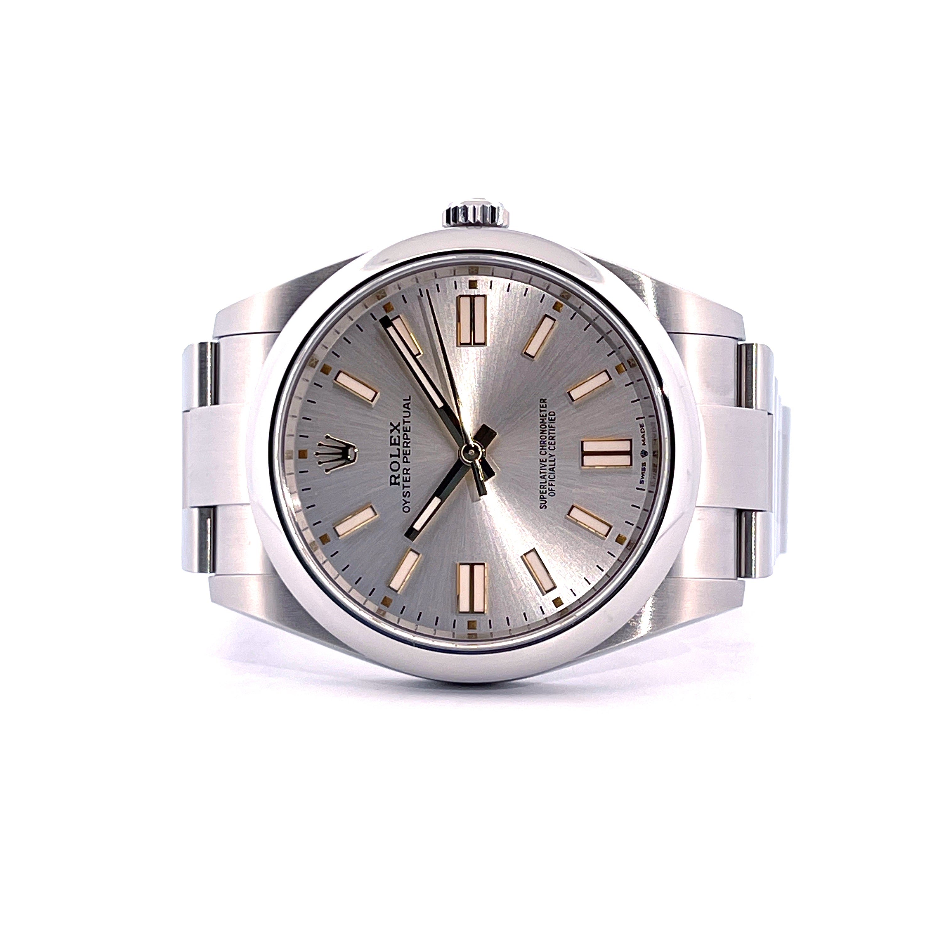 Oyster Perpetual 41 Silver Dial / Full Set / 2021