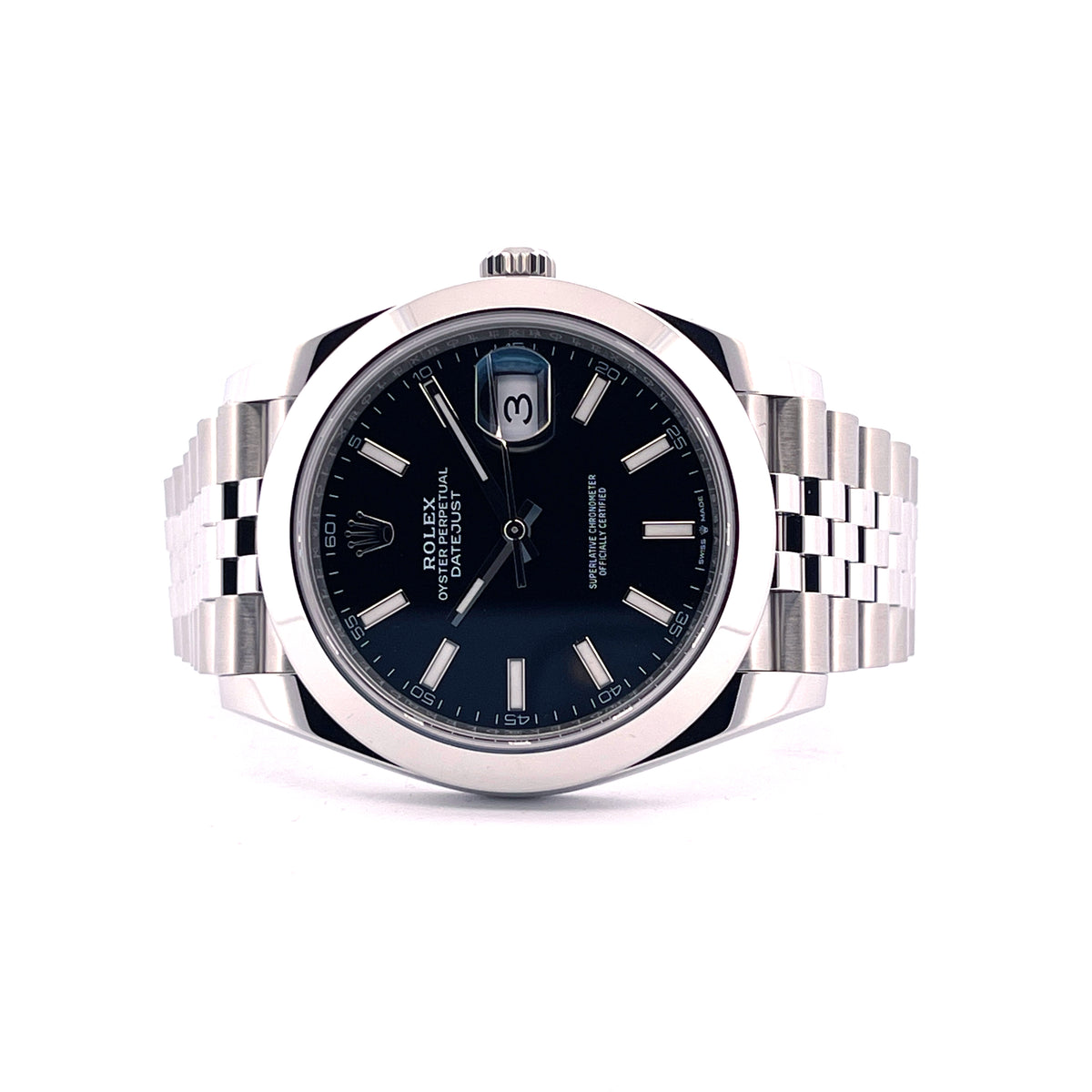 Datejust 41 / Unworn / Jubilee / Like New / Black Dial / LC100 / Invoice / Full-Set / 2026