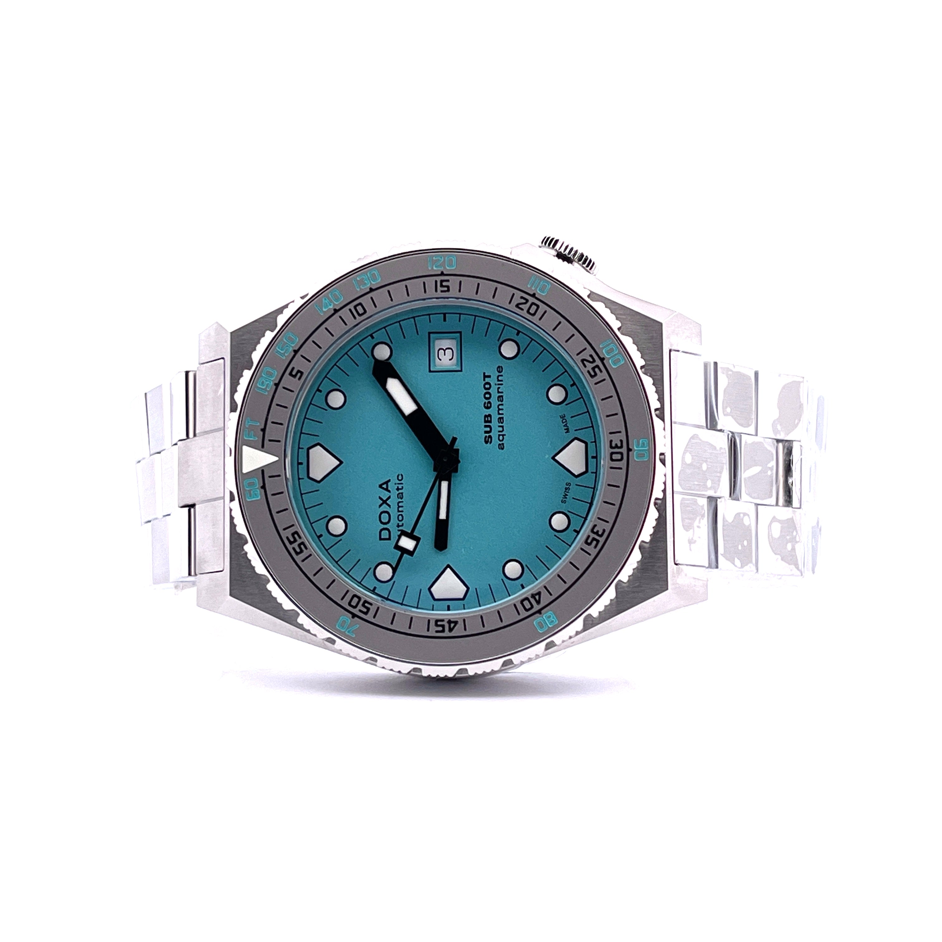 Doxa - DOXA Sub 600t Aquamarine - Juwelier Spliedt