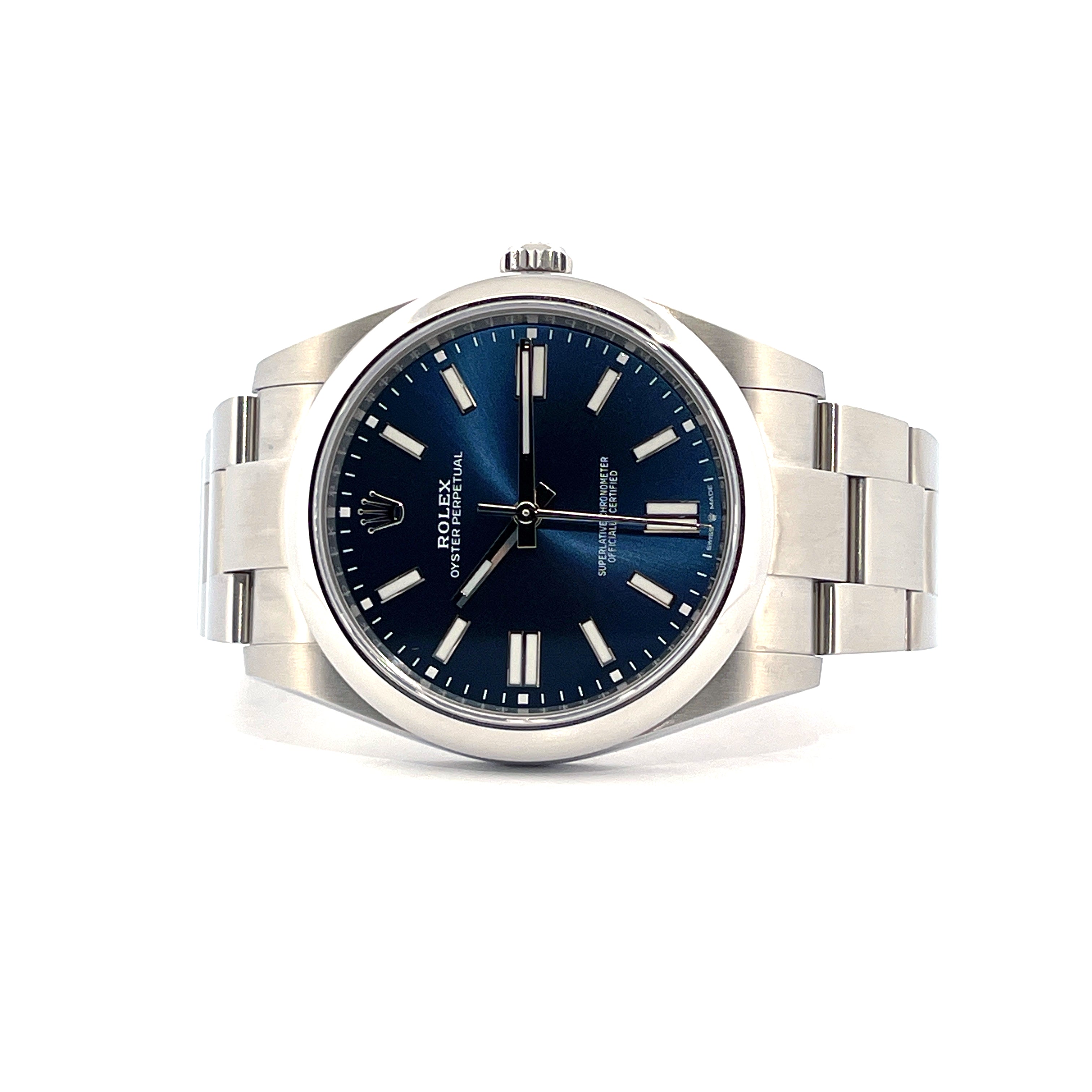 Oyster Perpetual 41 Blue / Germany / like new / perfect Condition / Full Set + Invoice / 2024