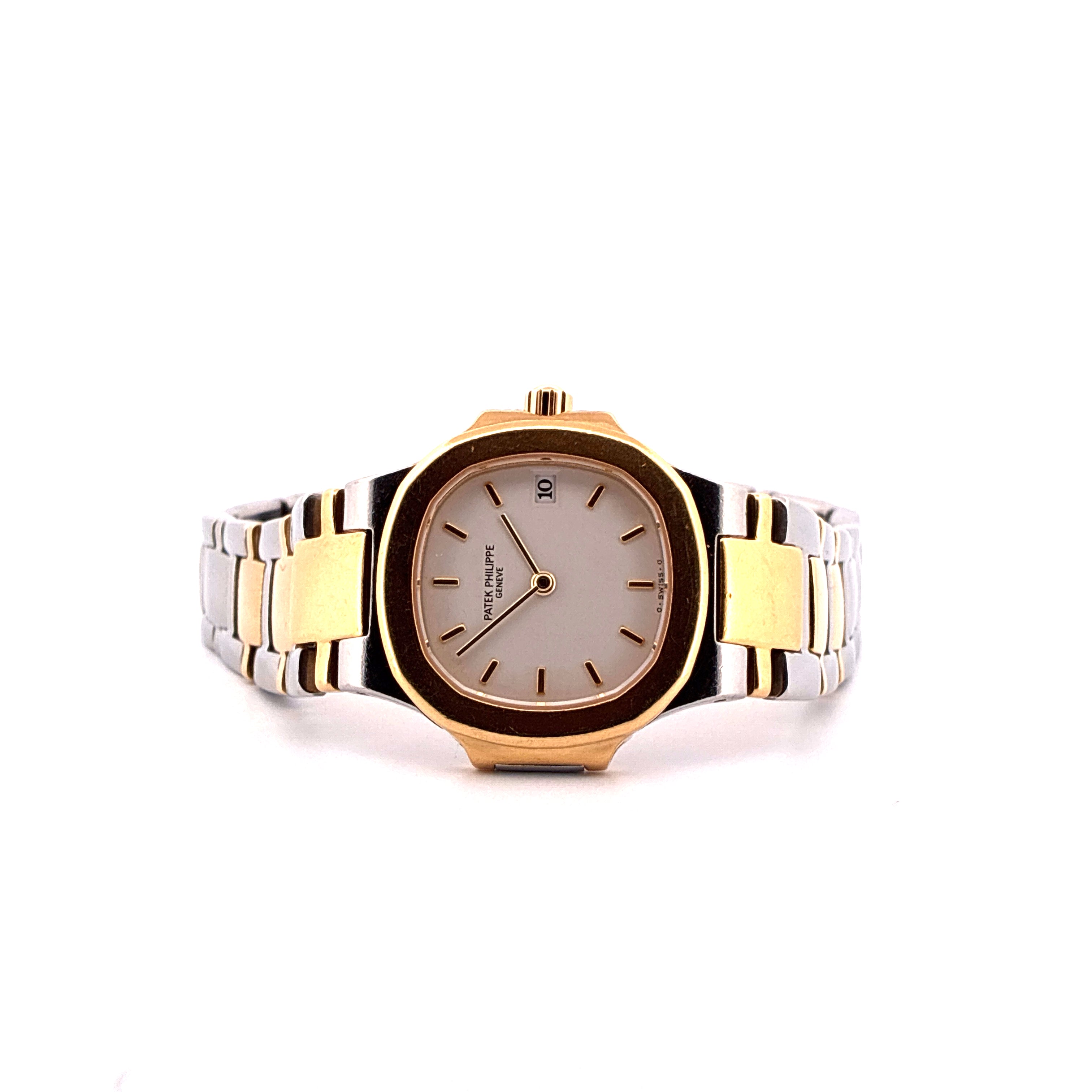 Nautilus Ladies / Premium Set / Patek Philippe Service 2025 Bicolor / Vintage / Full-Set / 1992