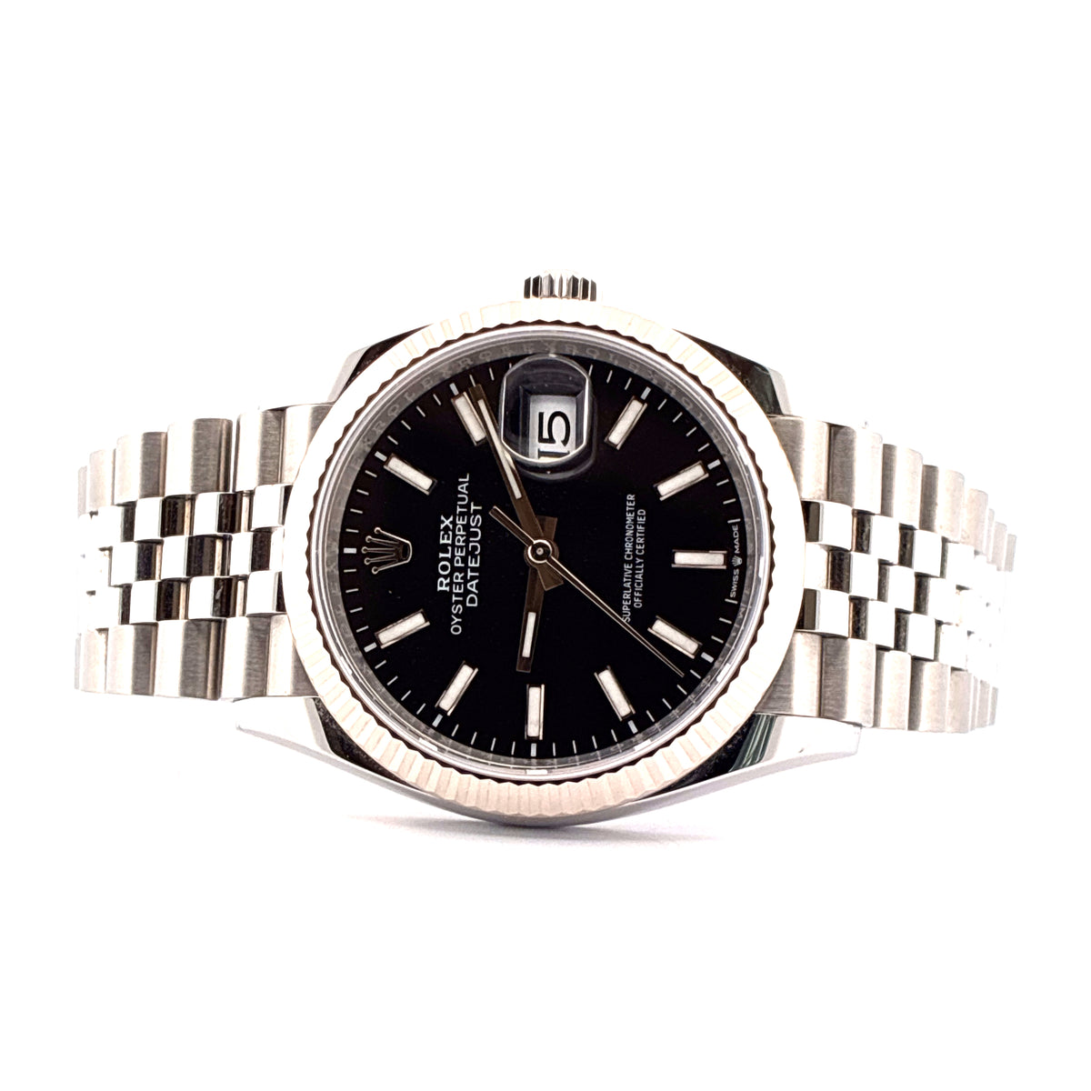 Datejust / Jubilee / Black Dial / Full-Set / 2024