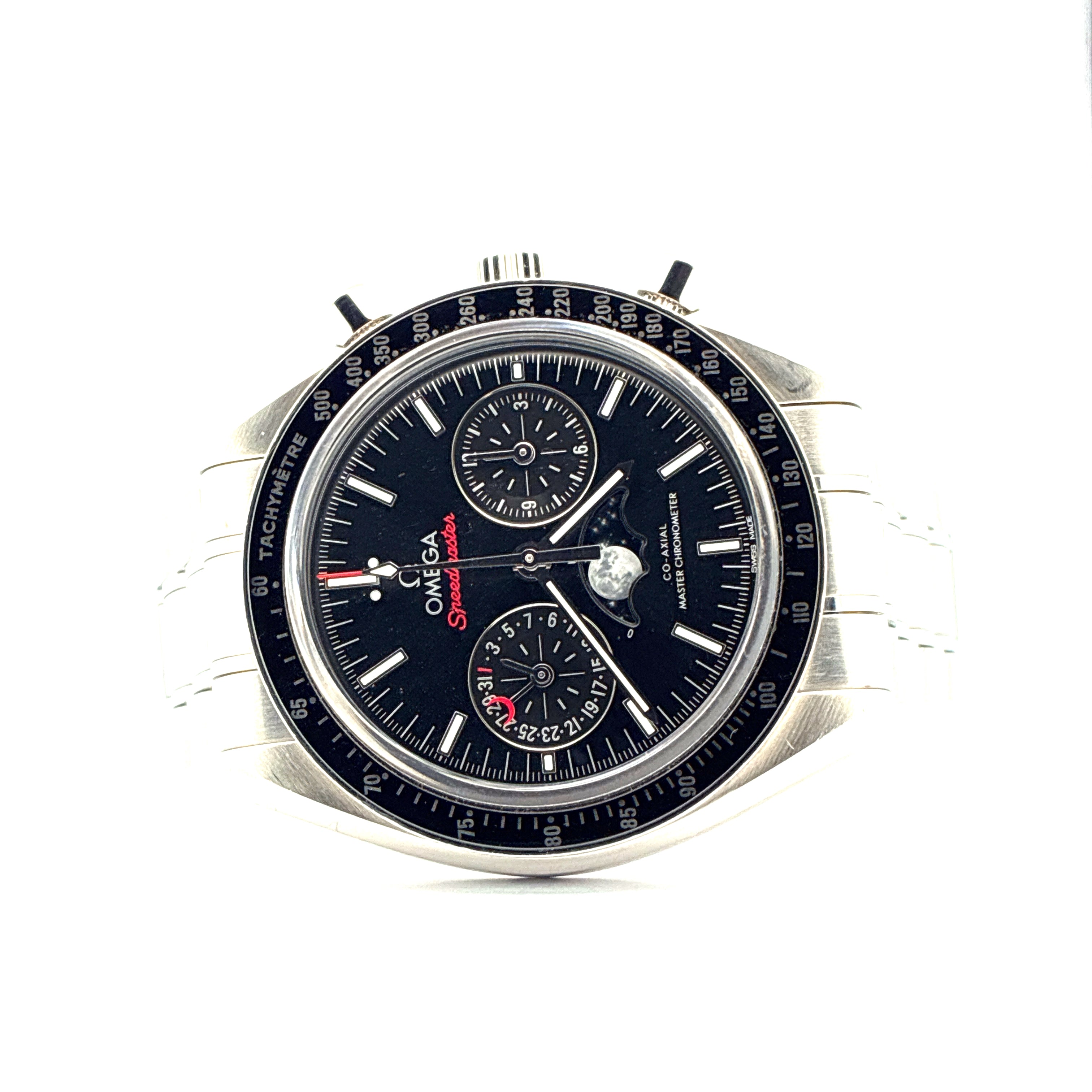 Speedmaster Moonwatch Moonphase / Stainless steel strap / 20cm wrist size / Full-Set / 2020