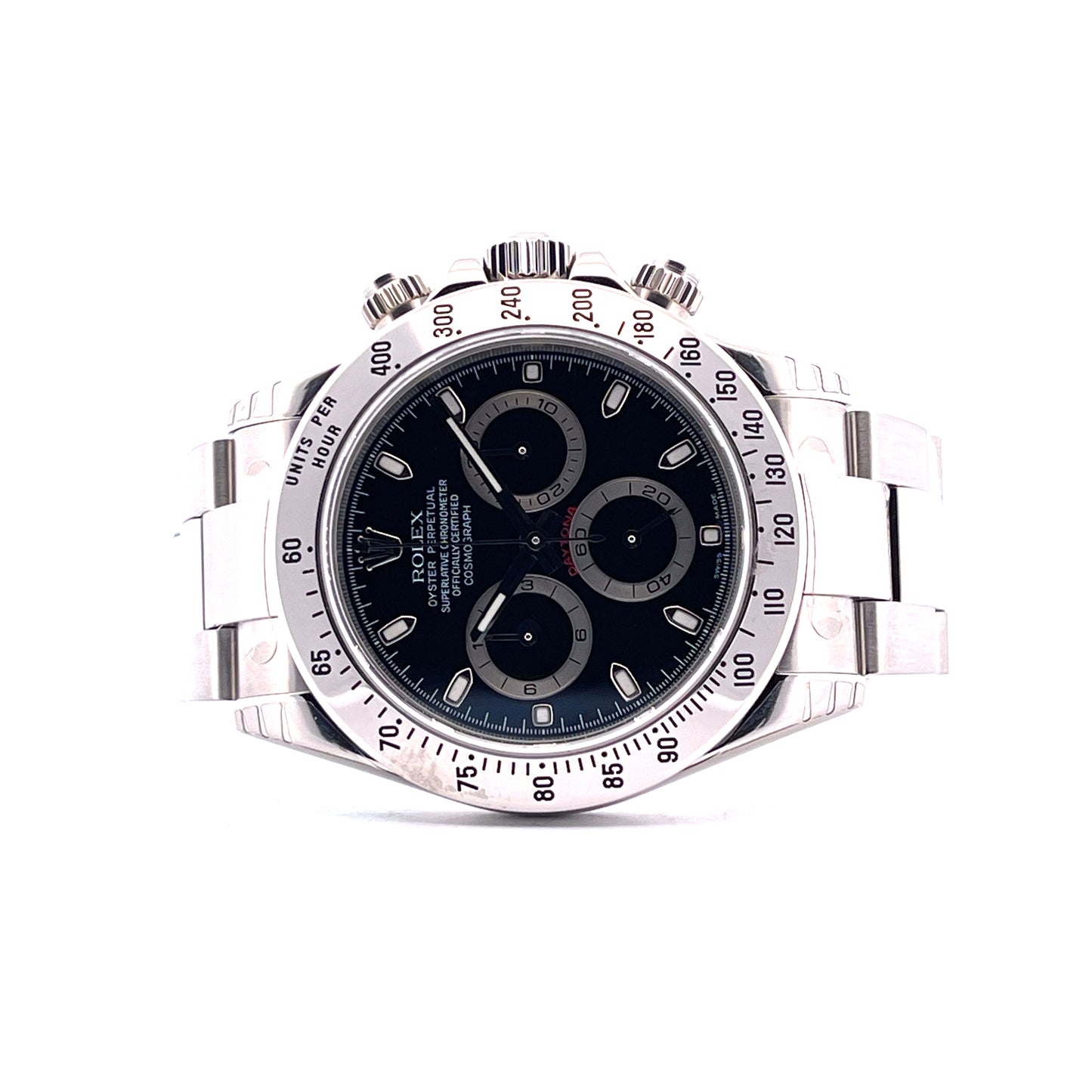 Daytona 116520 Black UNGETRAGEN / Sticker / Full Set / LC100 -2006-