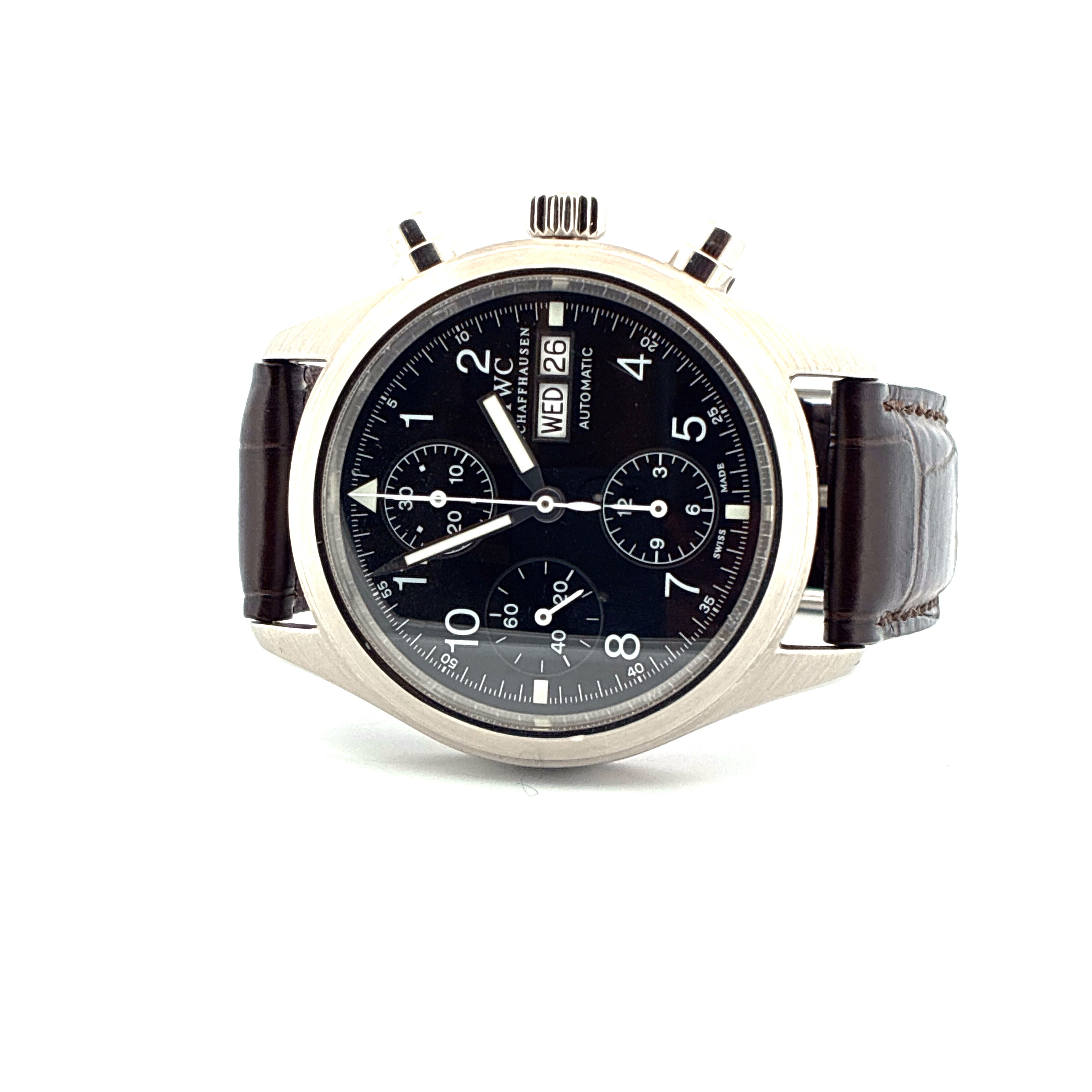 Fliegeruhr / Pilot Chronograph / Second Steel Strap / Watch only