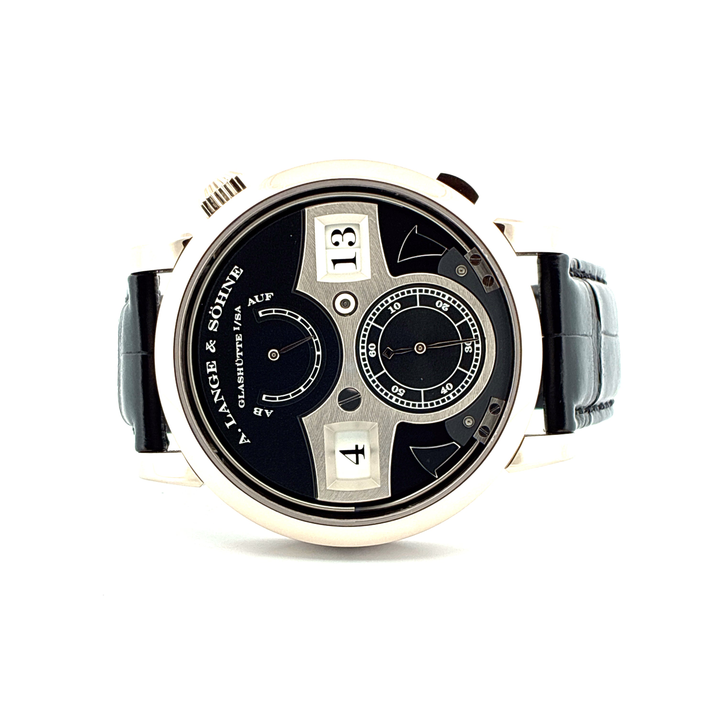 Zeitwerk Striking Time / Black Dial / White Gold / Full-Set / 2014