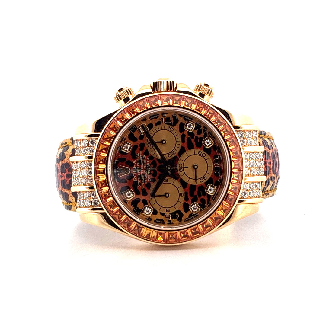 Daytona Leopard - Rolex Service 2024 - sehr guter Zustand (2005)