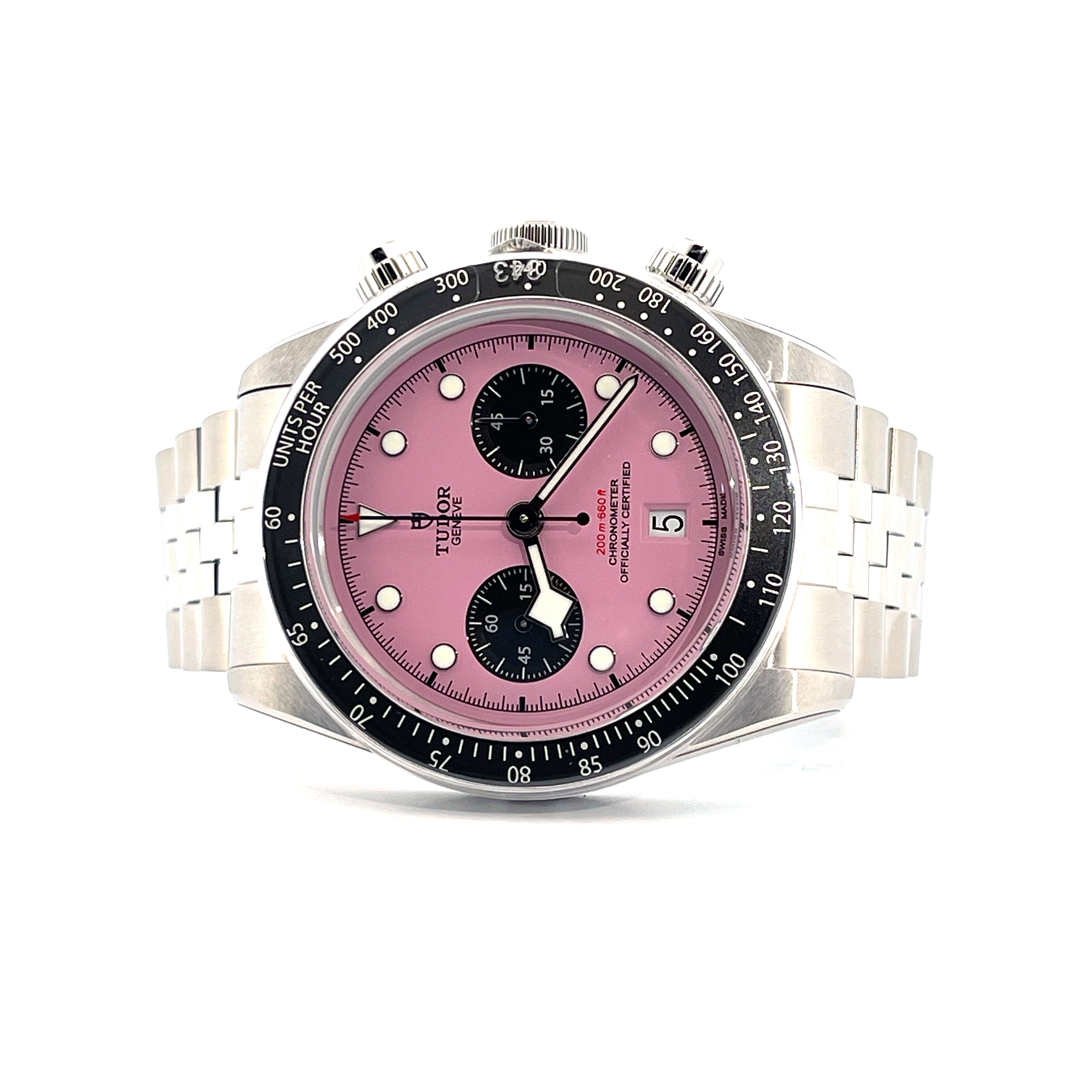 Black Bay Chrono Pink Dial / Flamingo / Inter Miami / Unworn / 2026