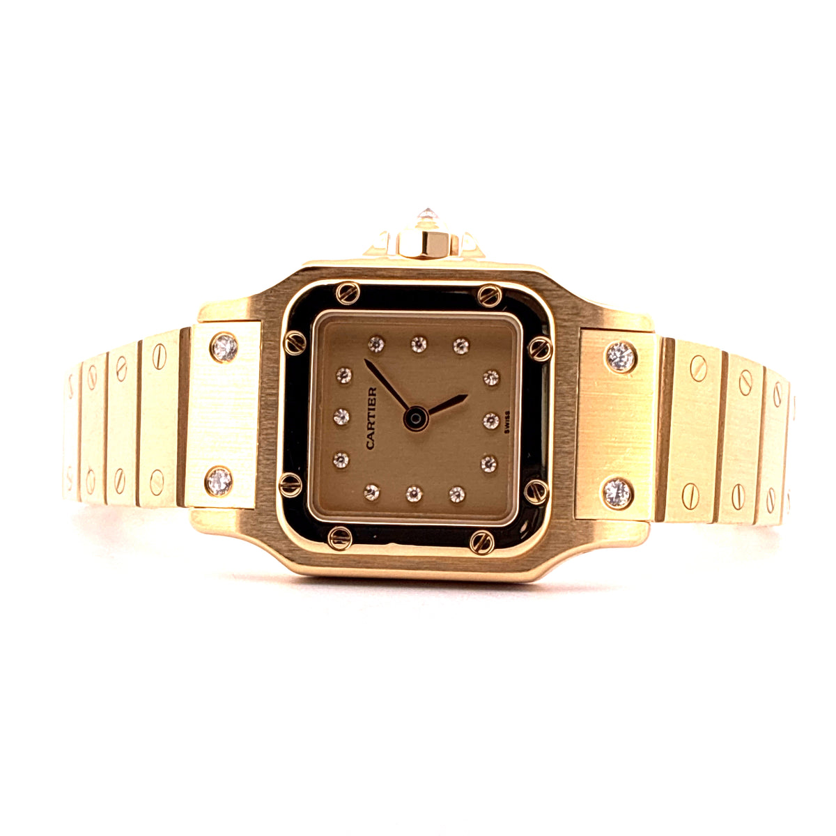 Santos Yellowgold / Service 2026 / Factory Set / ca. 1990
