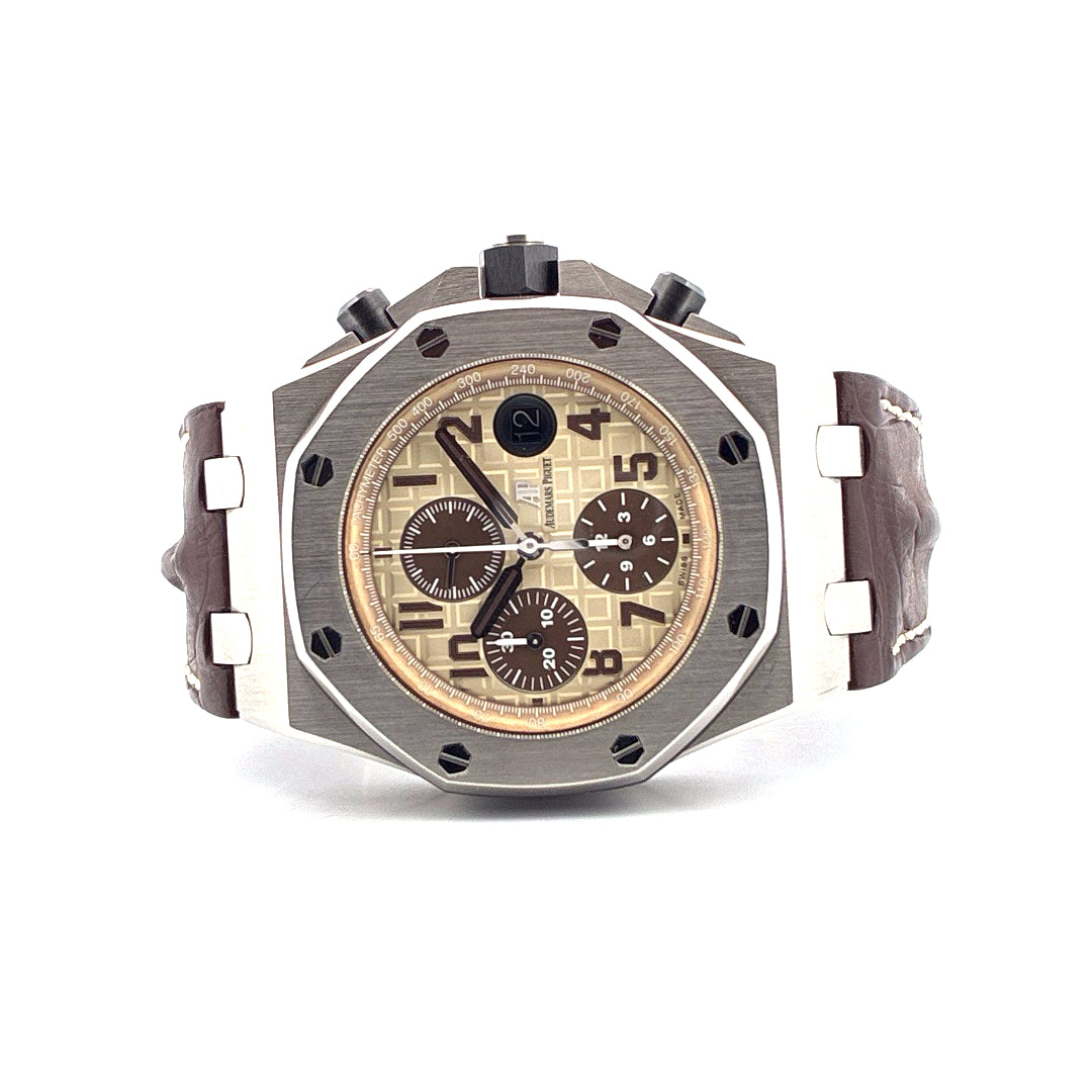 Audemars Piguet Royal Oak Offshore Chronograph "Safari" - sehr gut (2015)