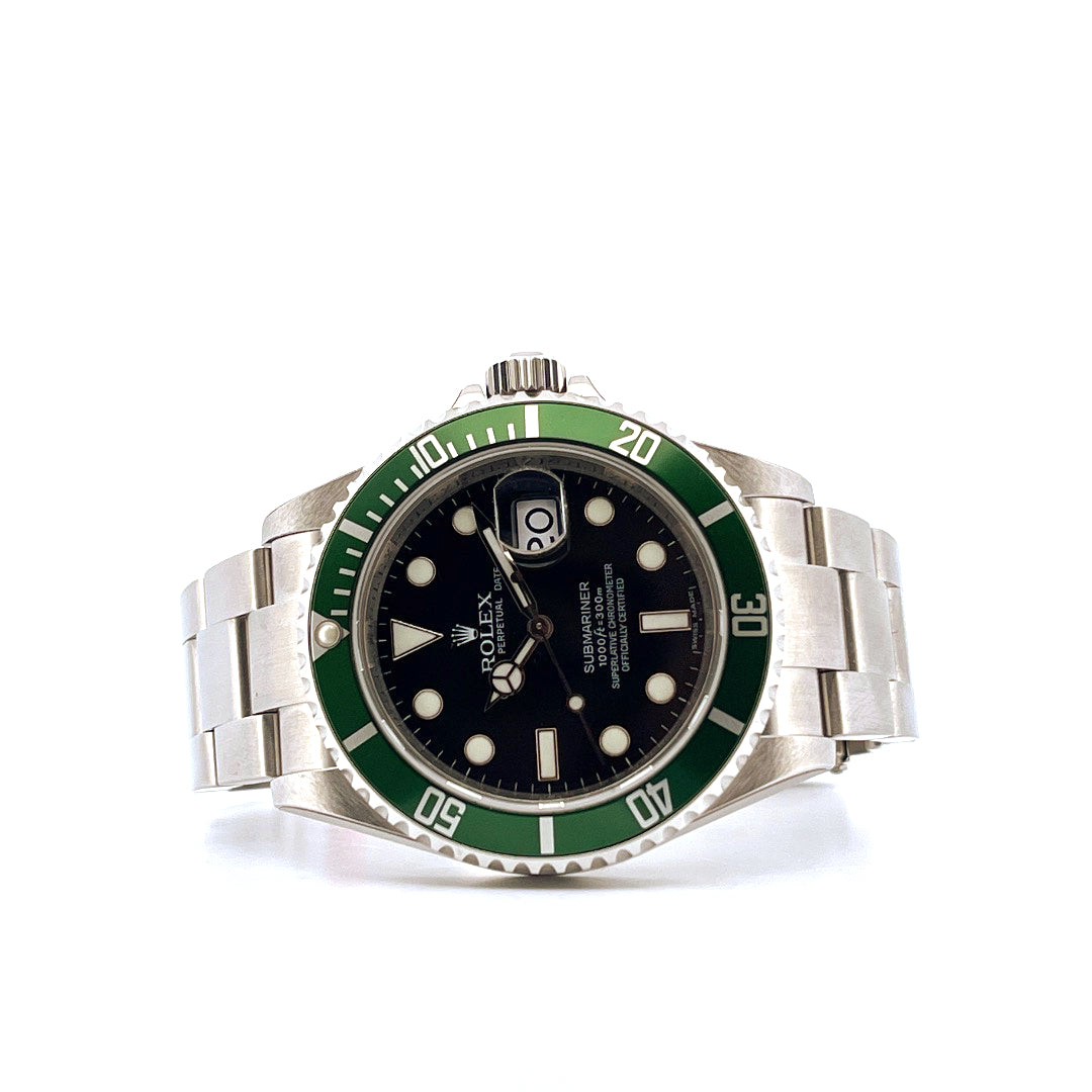 "Kermit" Submariner Date FULL STICKER LIKE NEW(2013)