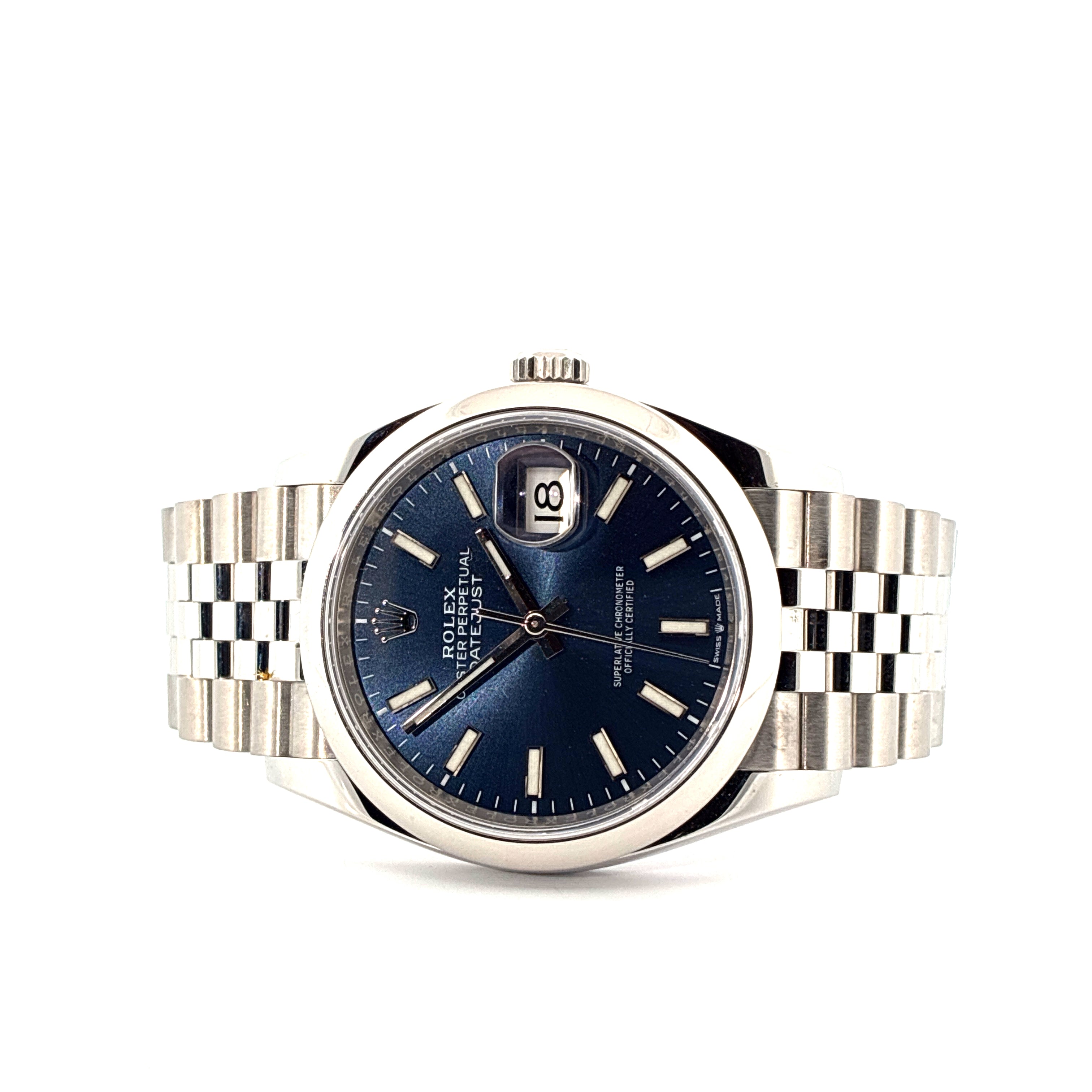 Datejust 36 / Blue Dial / Jubilee / Full-Set / 2019