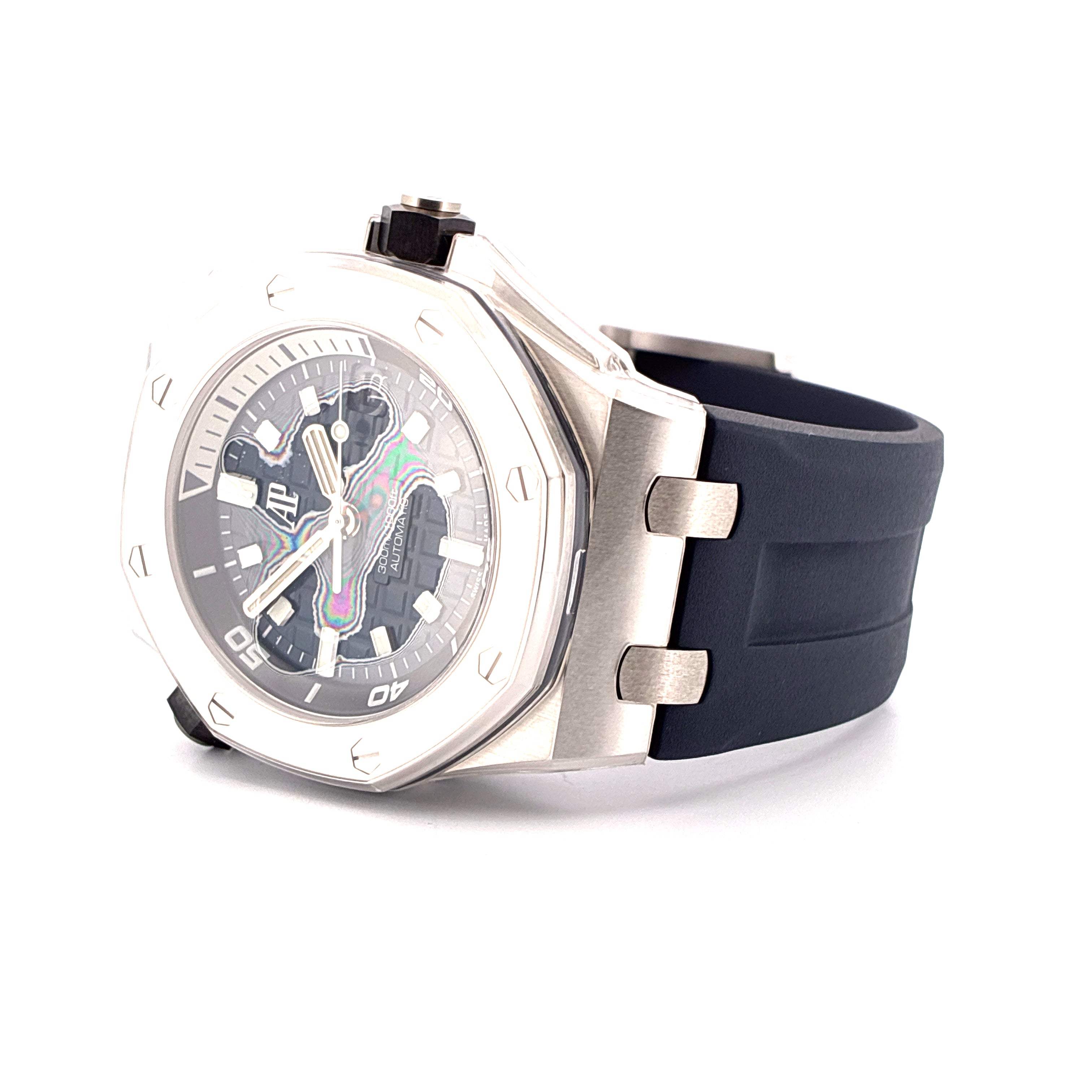 Royal Oak Offshore Diver Brand new / Blue / Stickers / Full-Set 2021