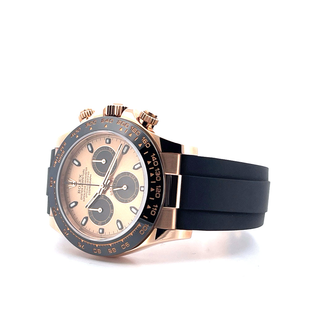 Rolex Daytona Everose Oysterflex / Racing dial / Rolex Service 2024 (2017) - Juwelier Spliedt