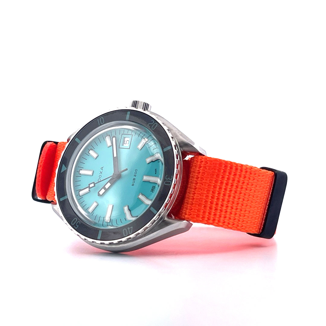 DOXA Sub 200 Aquamarine neuwertig /ungetragen