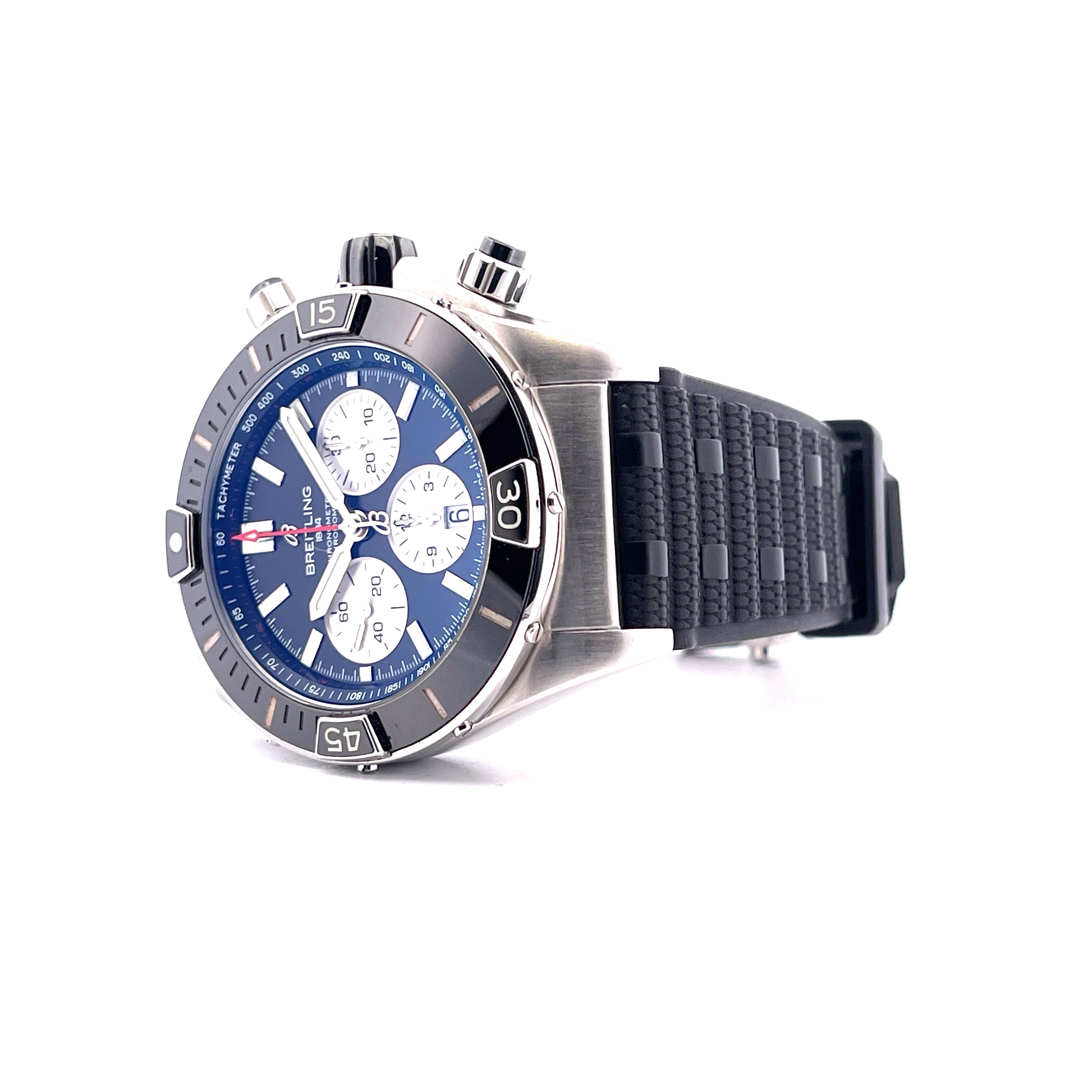 Super Chronomat B01 44 Black Dial / Full Set / -2021-