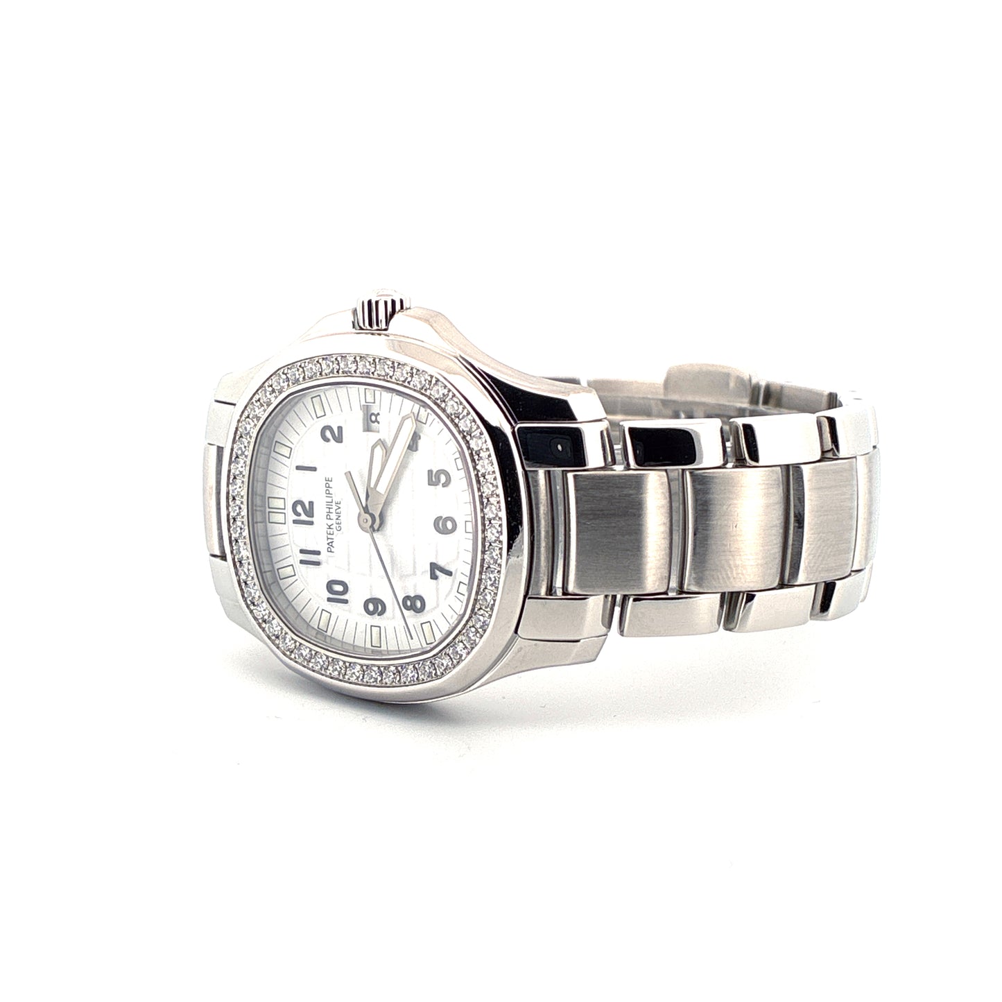 Patek Philippe Aquanaut Luce Diamond Bezel Ref. 5087/1A-010 White Dial / Box and Papers 2011