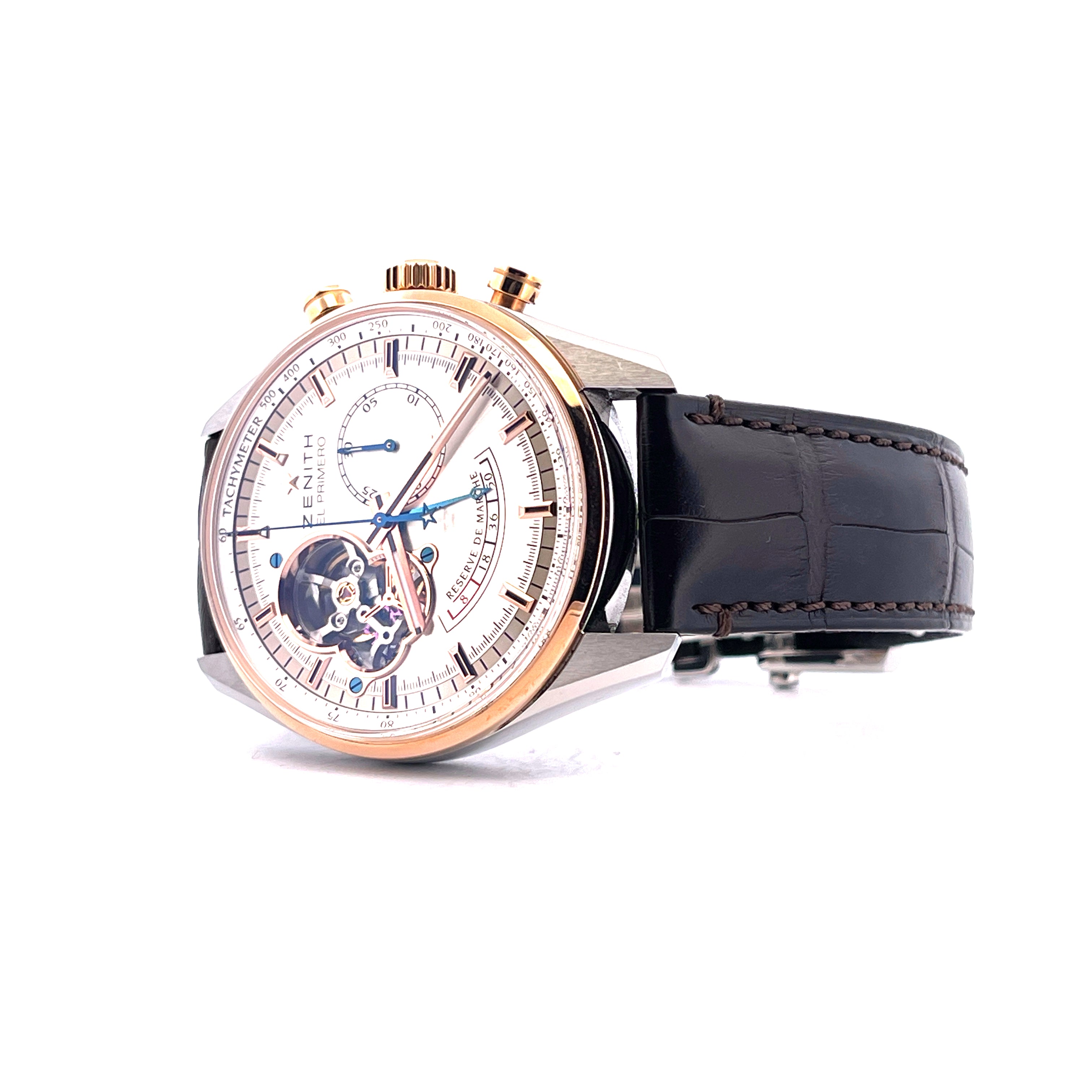 El Primero Chronomaster Power Reserve Openheart Steel&Gold / Full Set / 2020