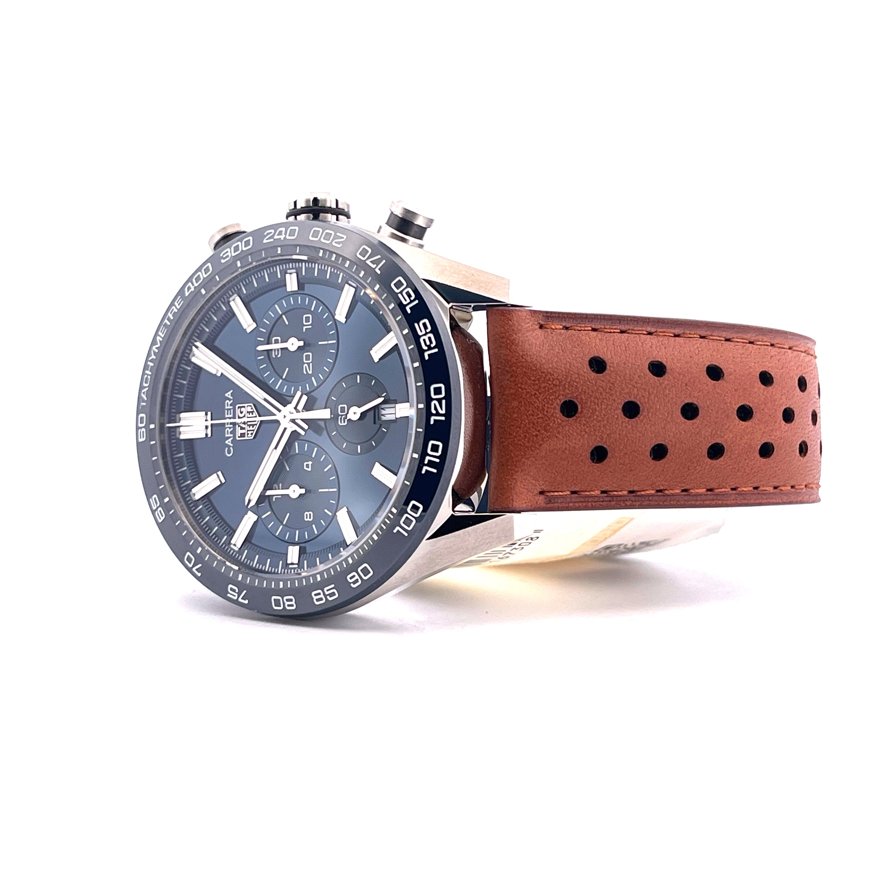 Carrera Chronograph 02 Blue 44 mm / Unworn / Full Set -2024-