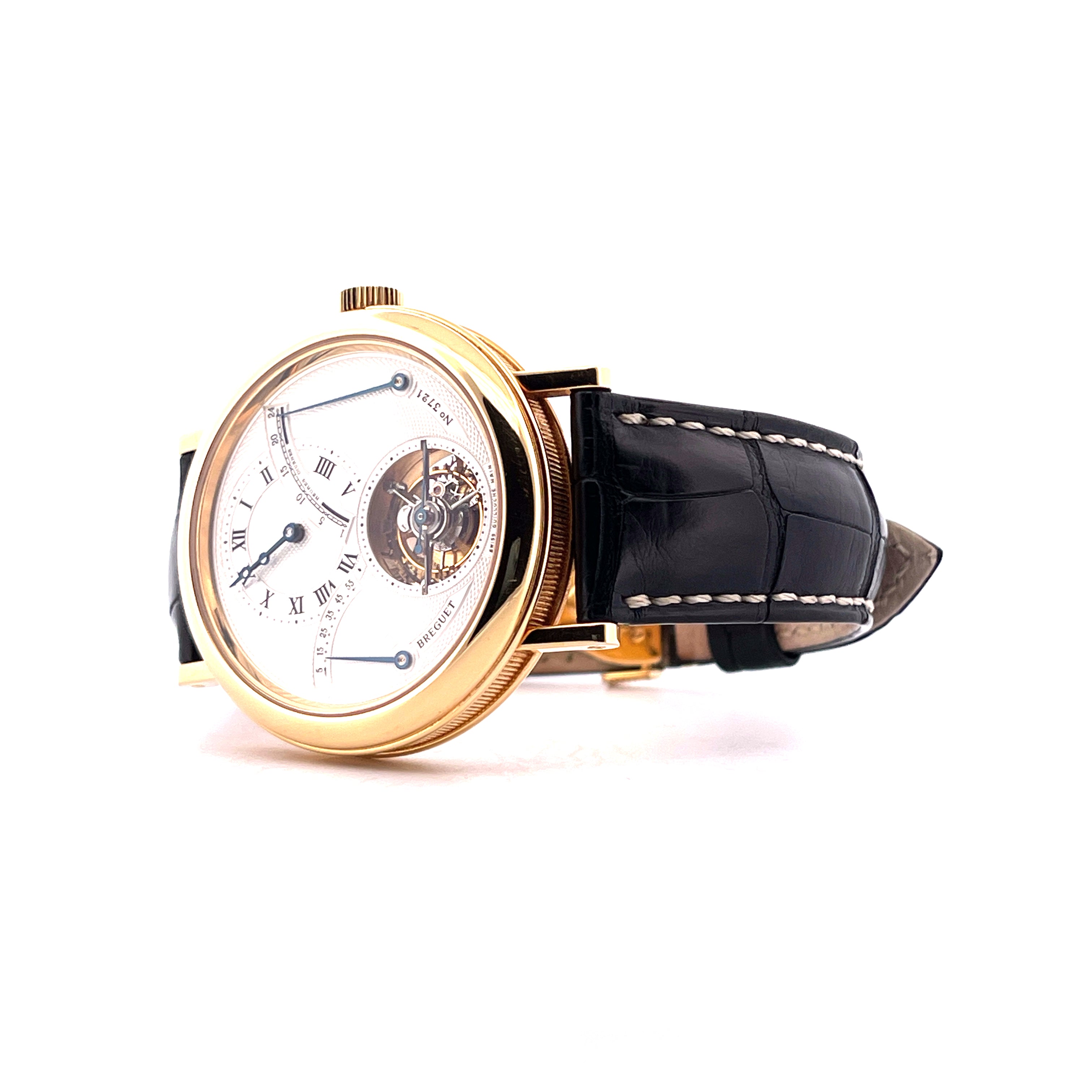 Classique Tourbillon 3657BA Gelbgold / Box & Paper