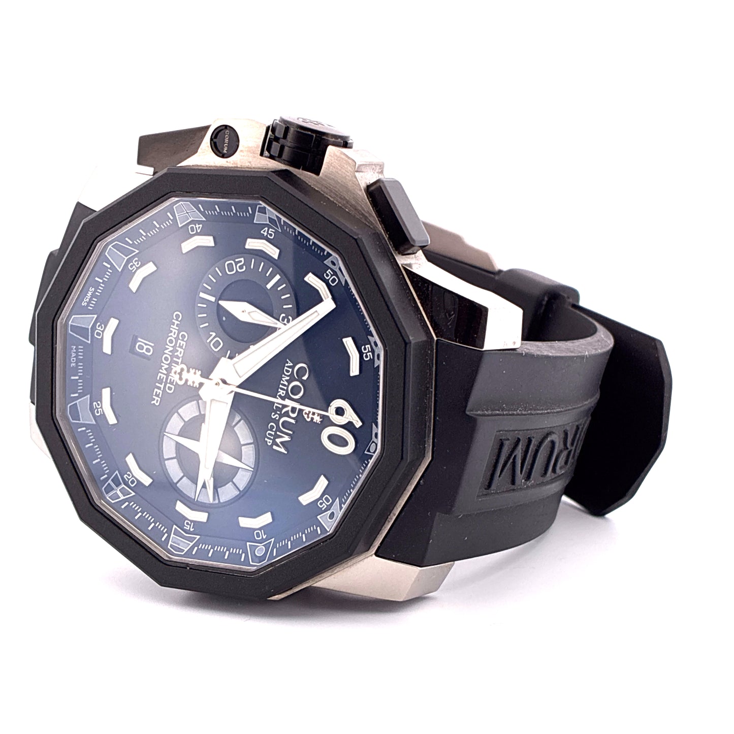 Corum Admiral's Cup Seafender 50 Chrono LHS Chronograph Admiral's Cup / Left Handed / Full-Set / 2009