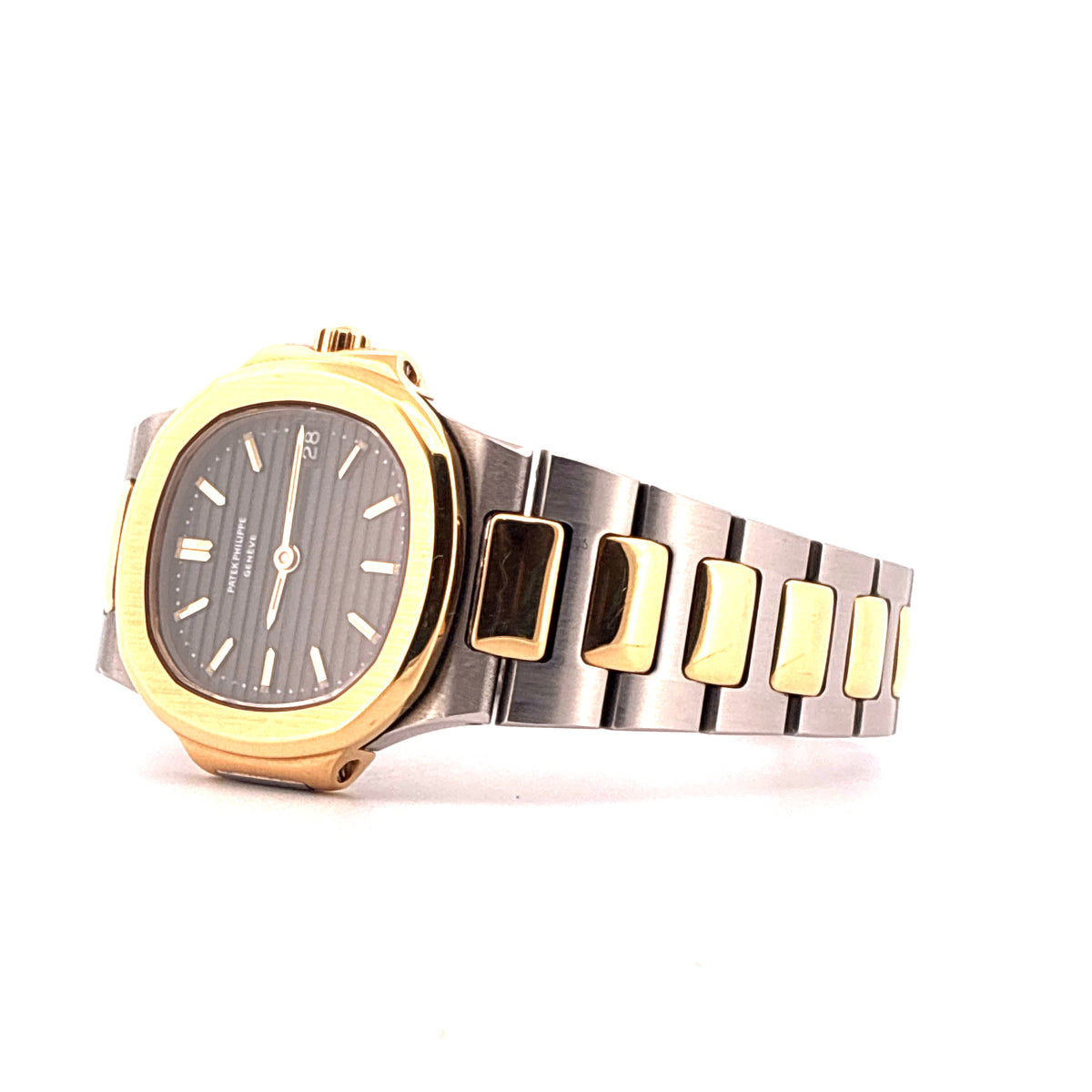 Nautilus / very rare / Sigma dial / Bicolor / Papers / 1986