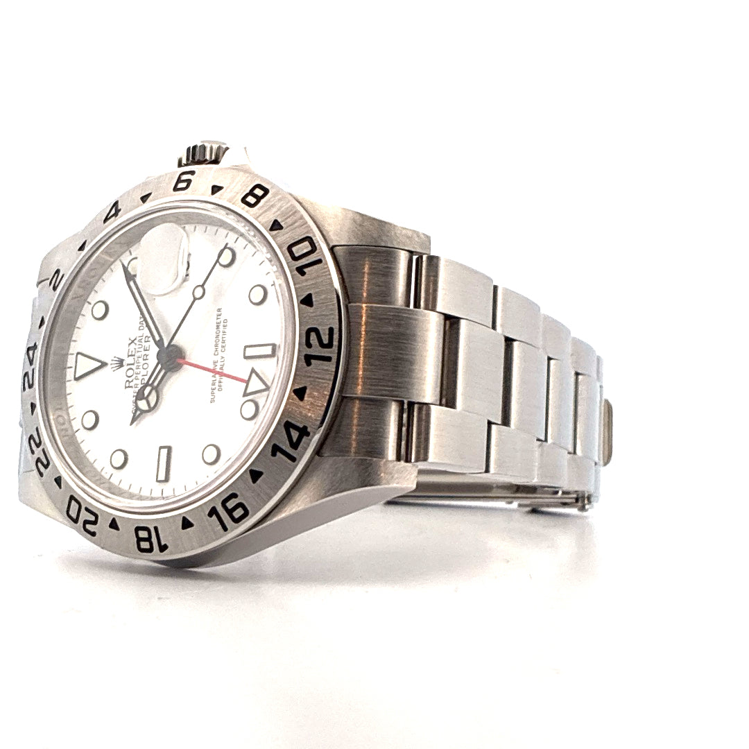 Explorer II / weißes Zifferblatt / top Zustand / sehr gutes Set / LC100 (2011)