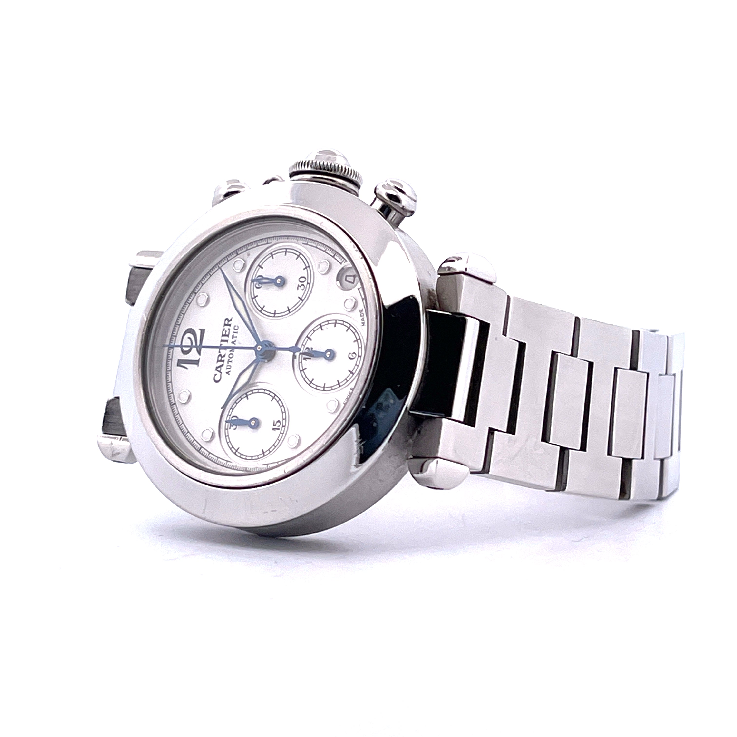 Cartier - Cartier Pasha Chronograph 36mm - Juwelier Spliedt