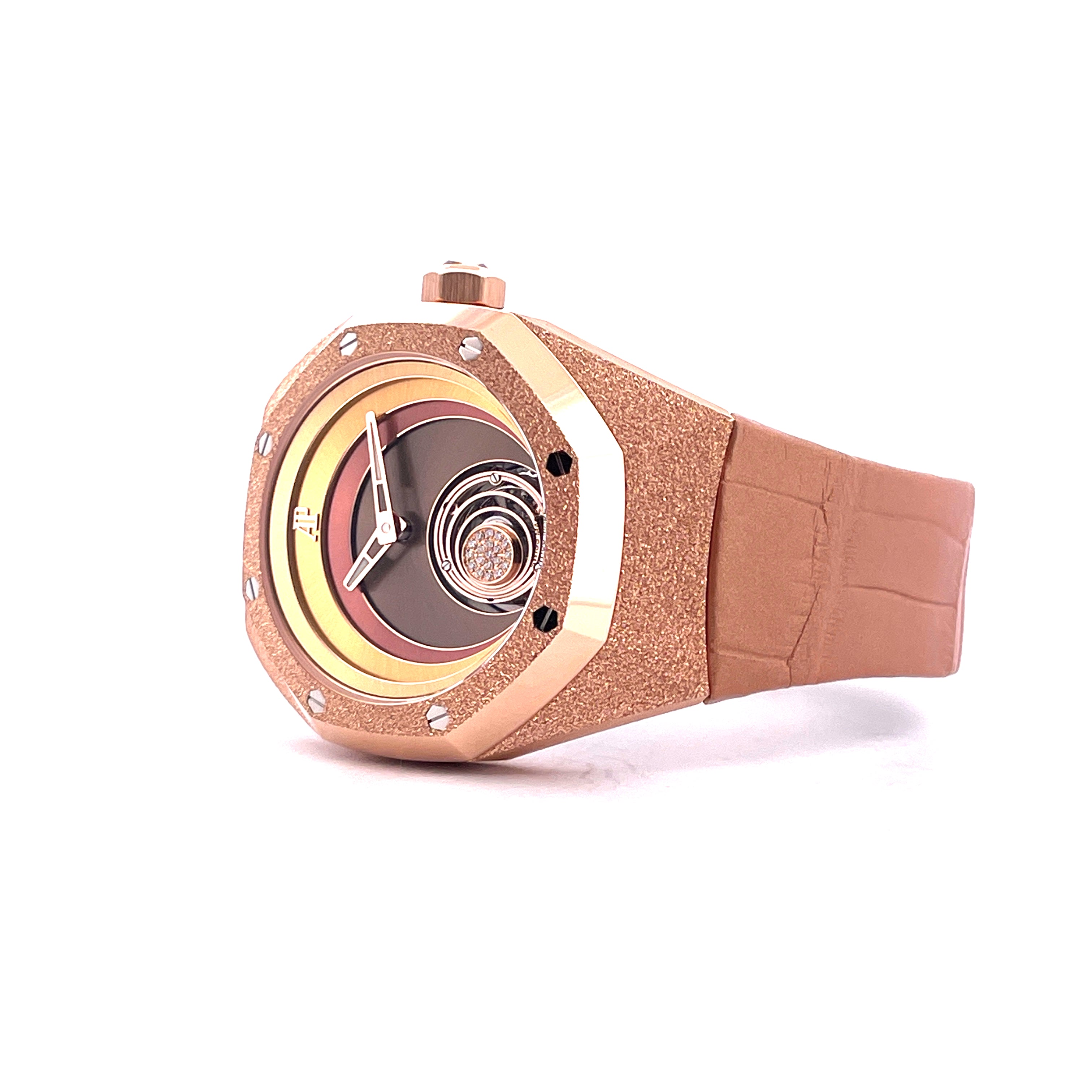 Royal Oak Concept Tourbillon "Tamara Ralph" Limited Edition / Frostet Gold / Full-Set / 2024