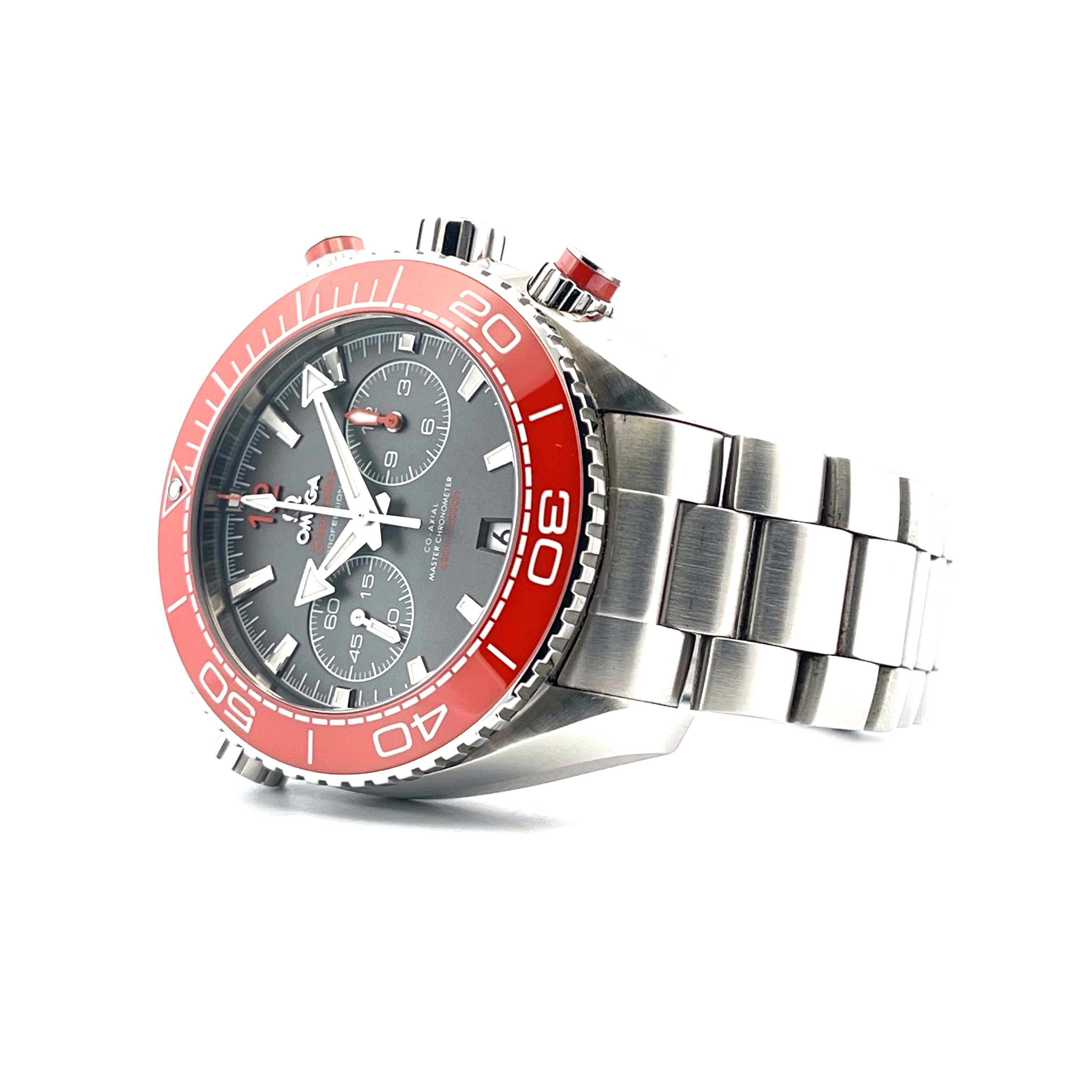Seamaster Planet Ocean 600 Chronograph 45,5 Orange / Full Set / Premium Condt -2023-