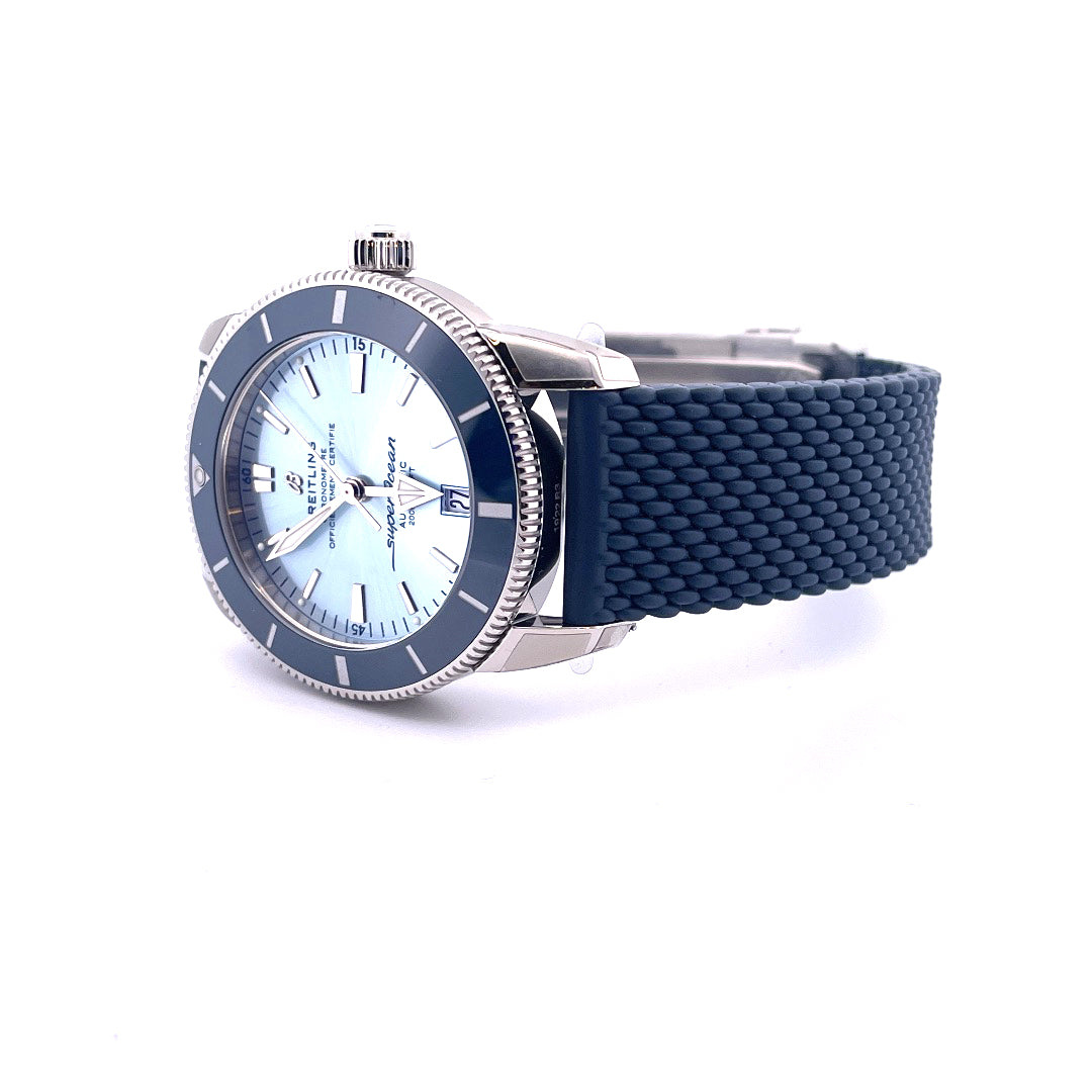 Breitling - Superocean Héritage II 42 - SYLT EDITION Ice Blue LIMITED EDITION 200 - Juwelier Spliedt
