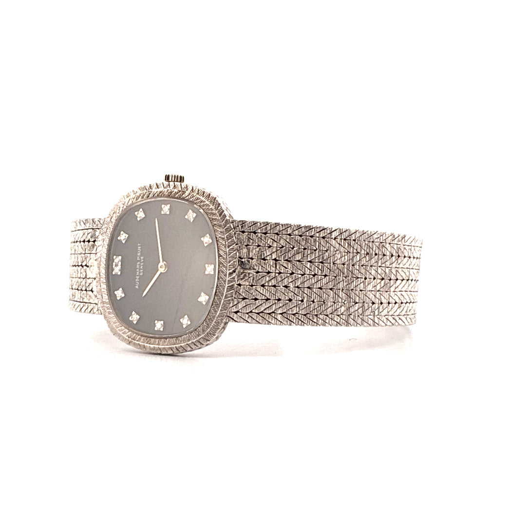 Lady Ellipse Vintage / 18K Weißgold (ca. 1970) - Juwelier Spliedt