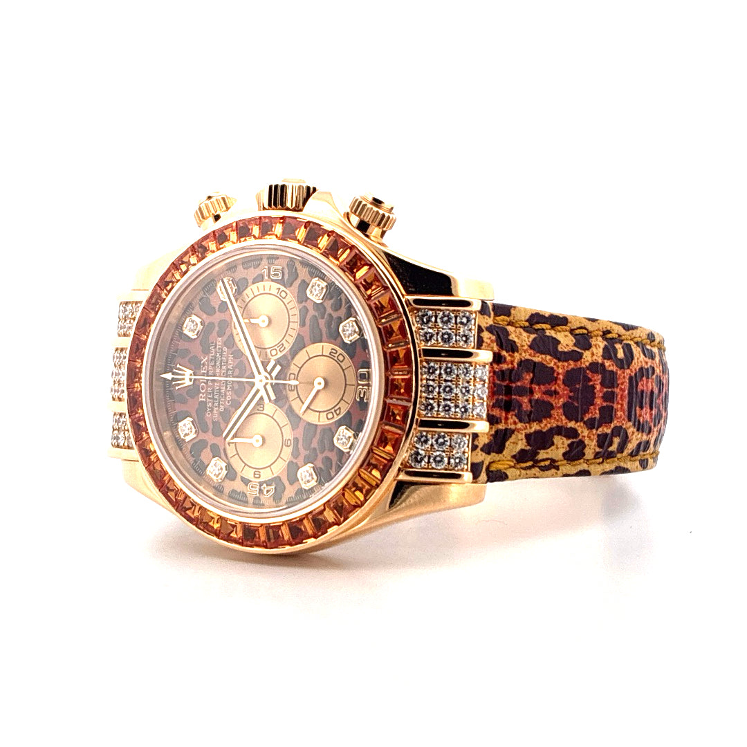 Daytona Leopard - Rolex Service 2024 - sehr guter Zustand (2005)